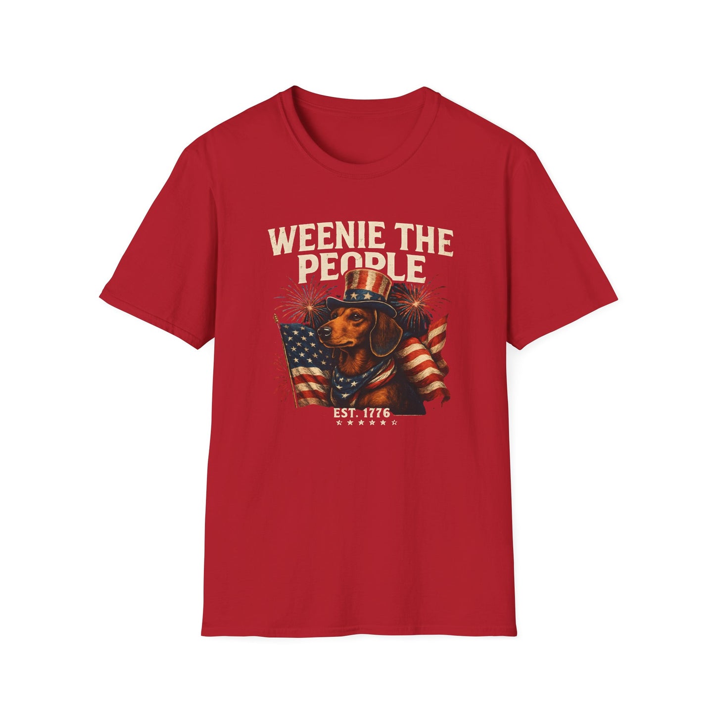 Weenie The People Patriotic T Shirt