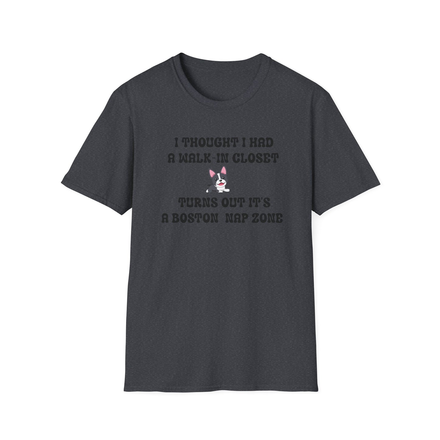 Boston Terrier Nap Zone T Shirt