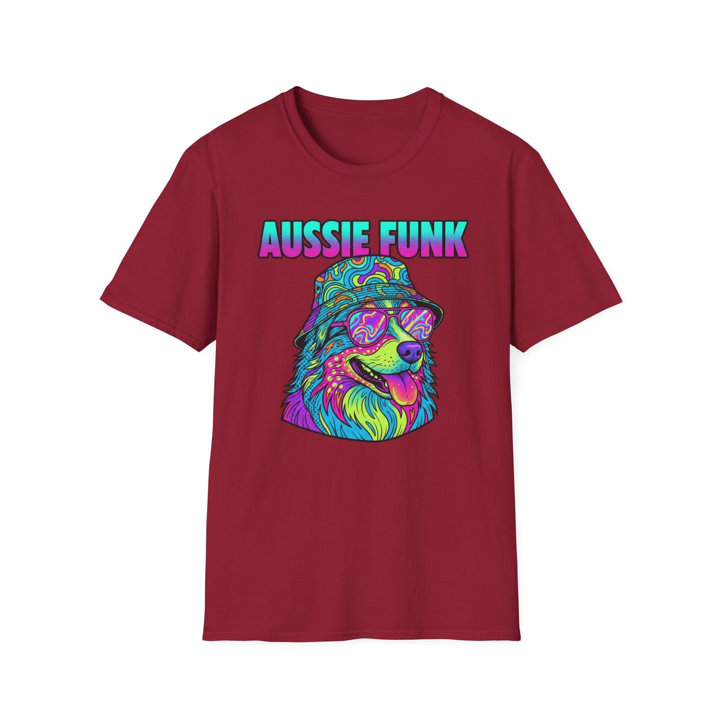 Aussie Funk Psychedelic Colors T Shirt
