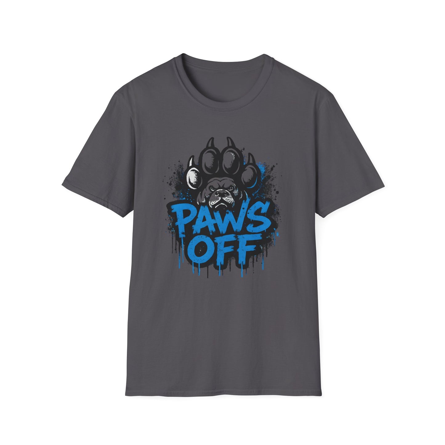 Paws Off Paw Print Gringe T Shirt