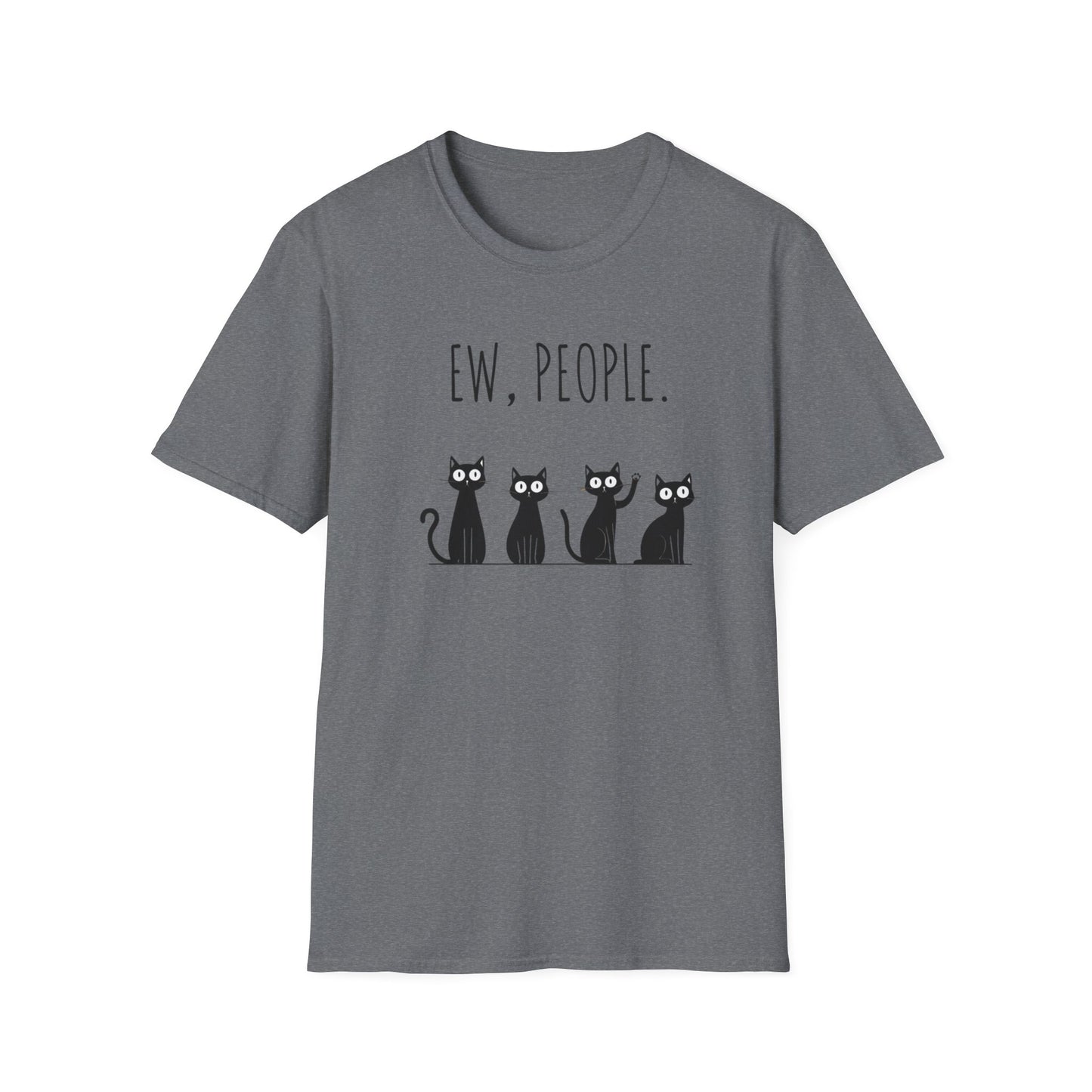 Ew People With Black Cats T Shirt