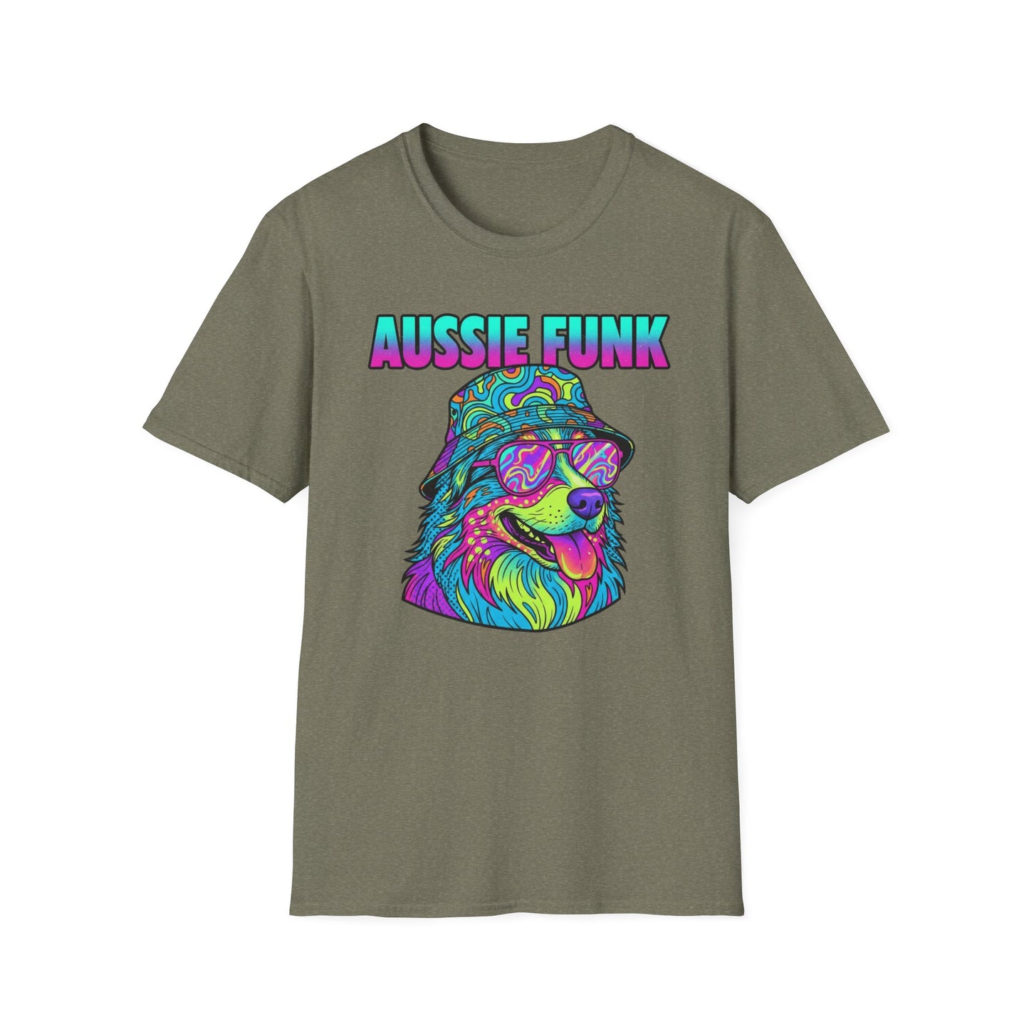 Aussie Funk Psychedelic Colors T Shirt