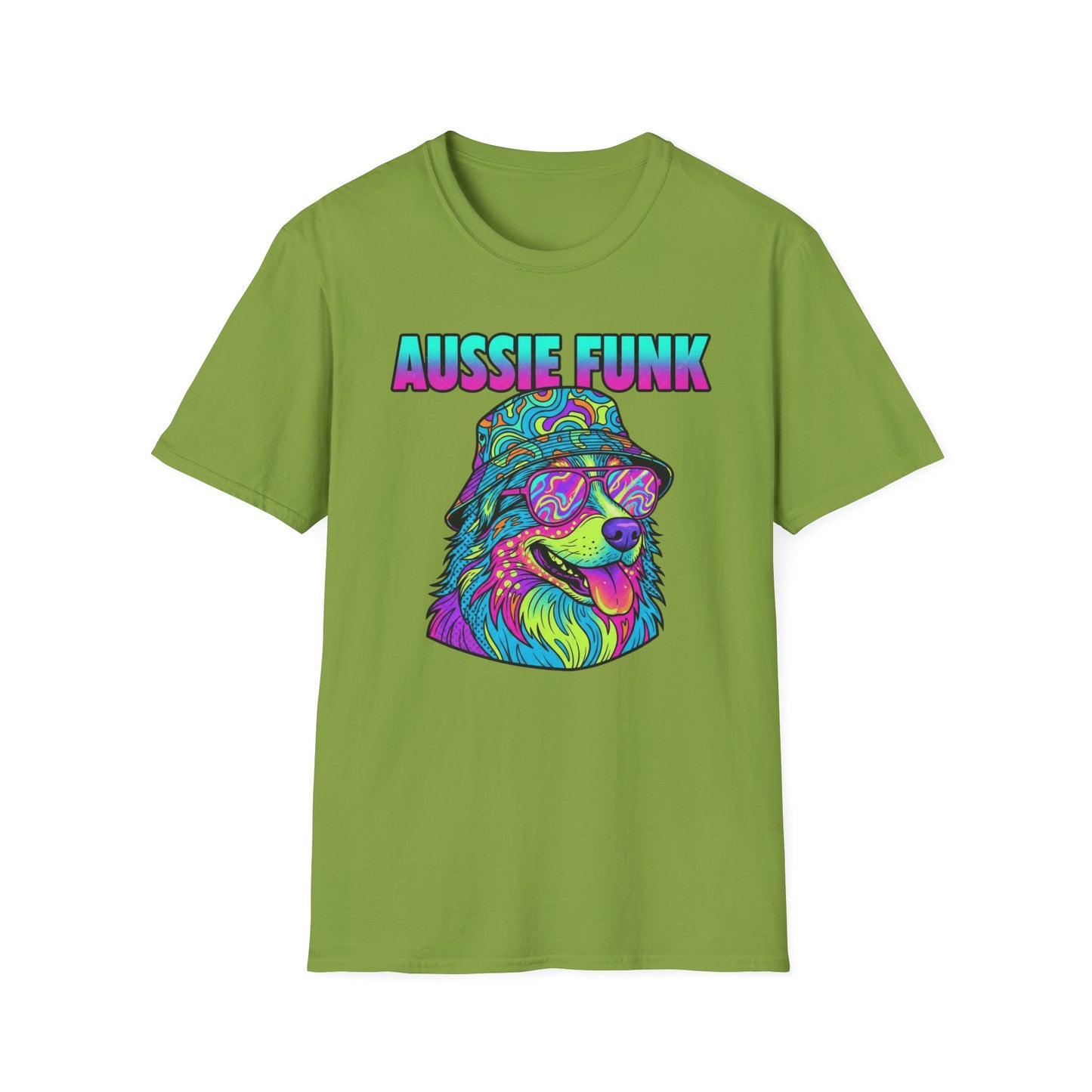 Aussie Funk Psychedelic Colors T Shirt