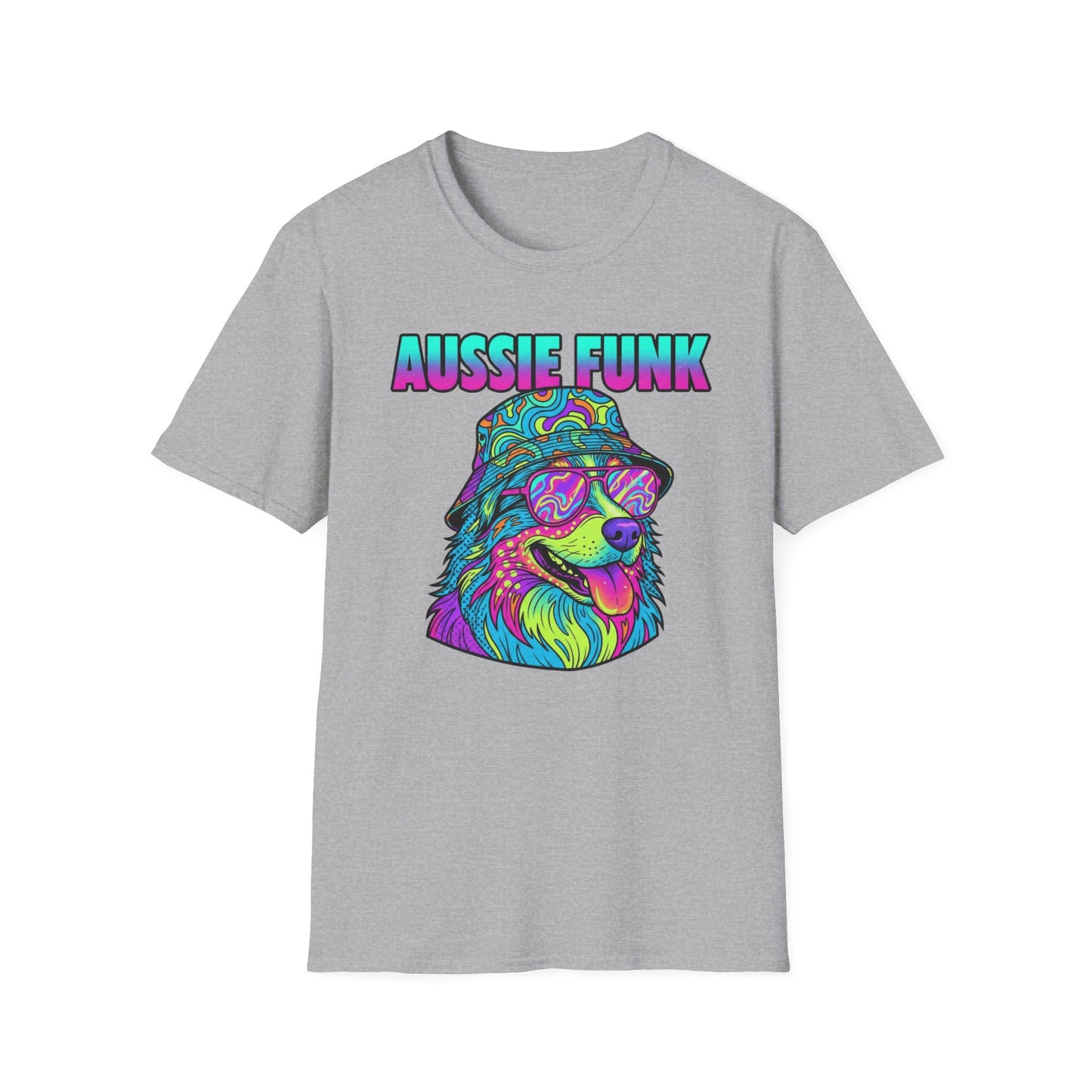 Aussie Funk Psychedelic Colors T Shirt