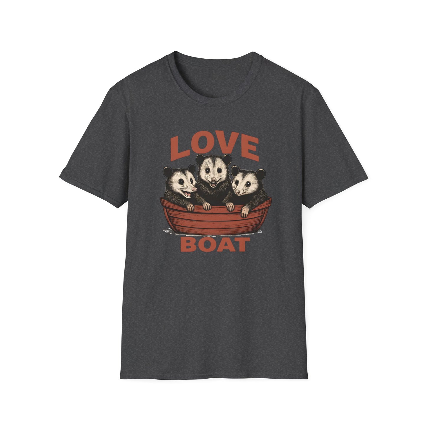 Raccoon  Love Boat T Shirt