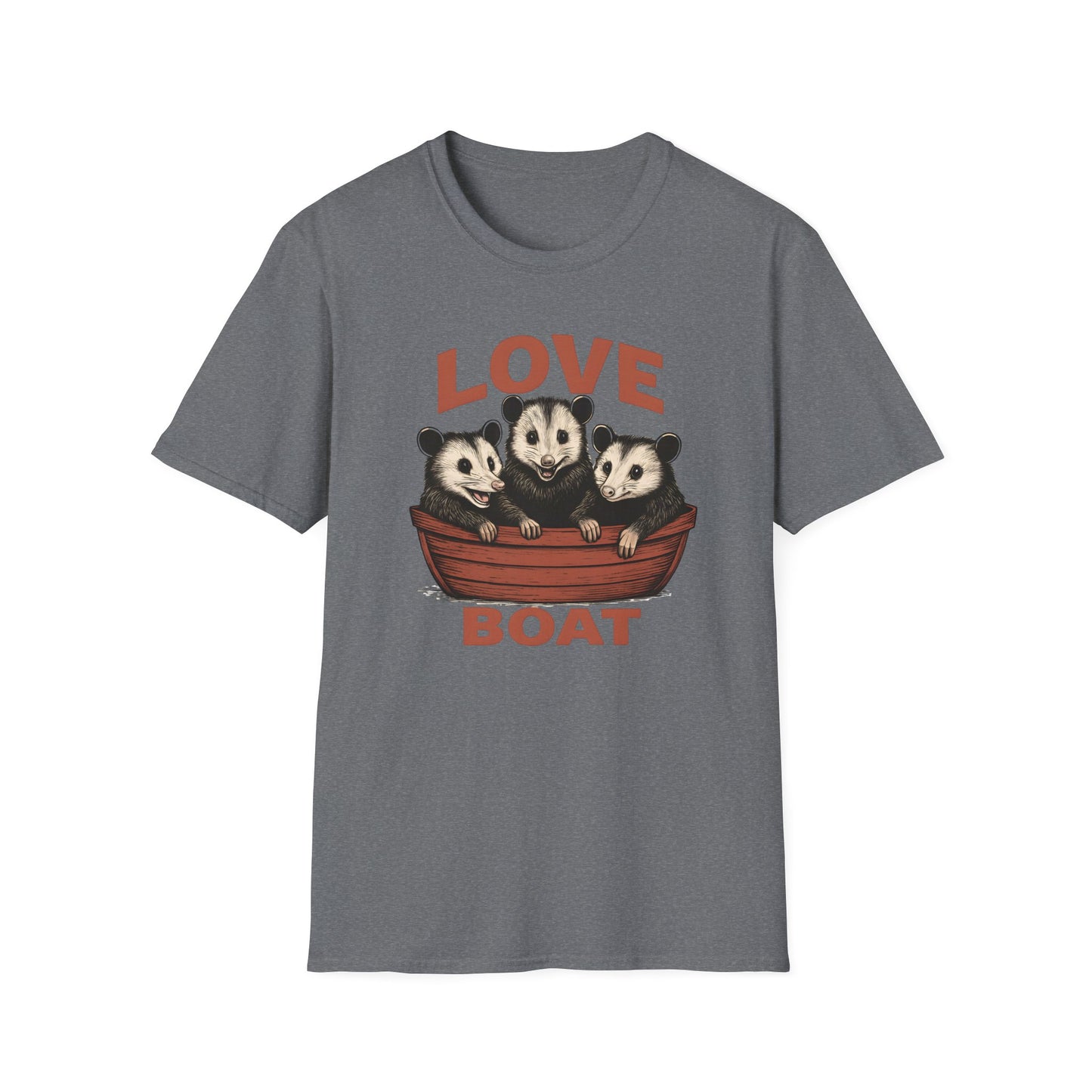 Raccoon  Love Boat T Shirt