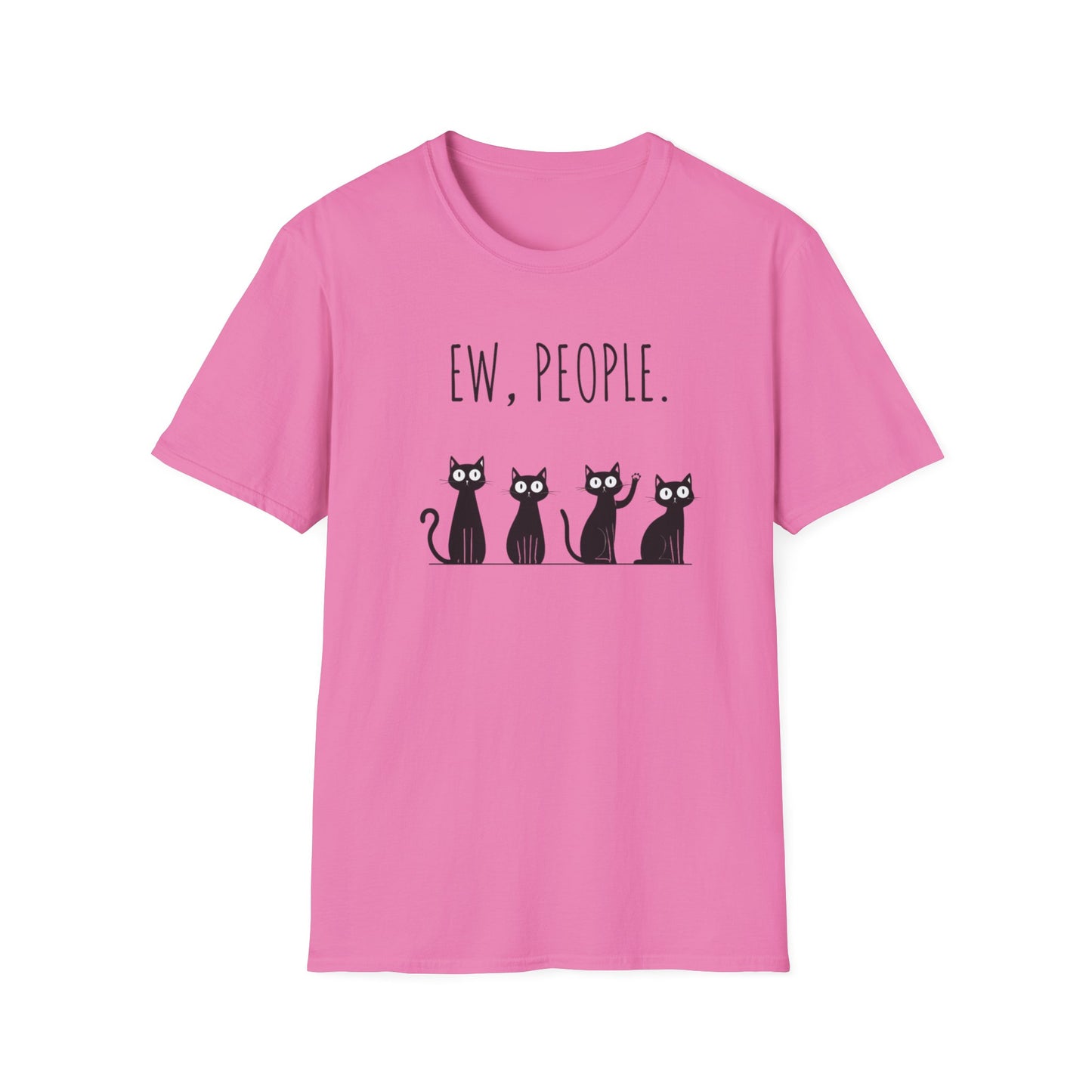 Ew People With Black Cats T Shirt