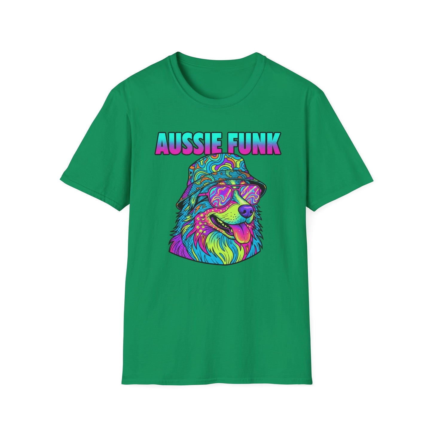 Aussie Funk Psychedelic Colors T Shirt