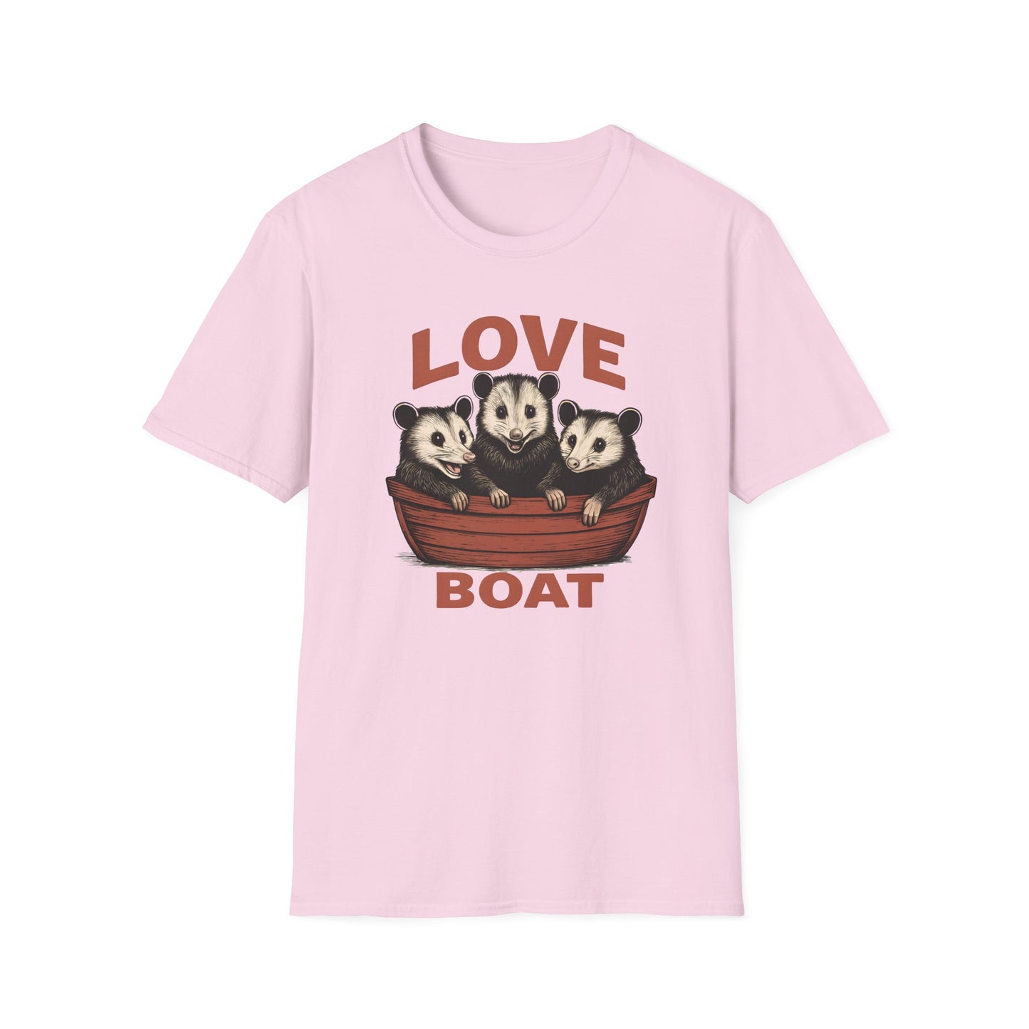 Raccoon  Love Boat T Shirt