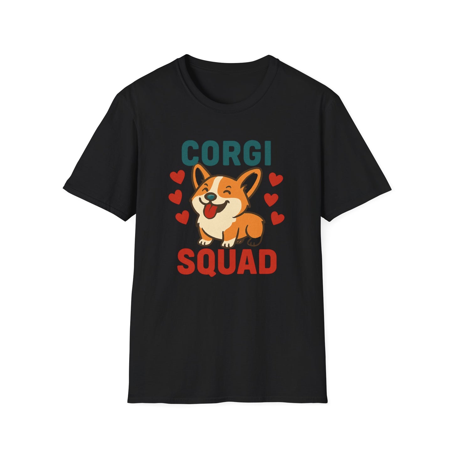Kawai Corgi Squad T Shirt