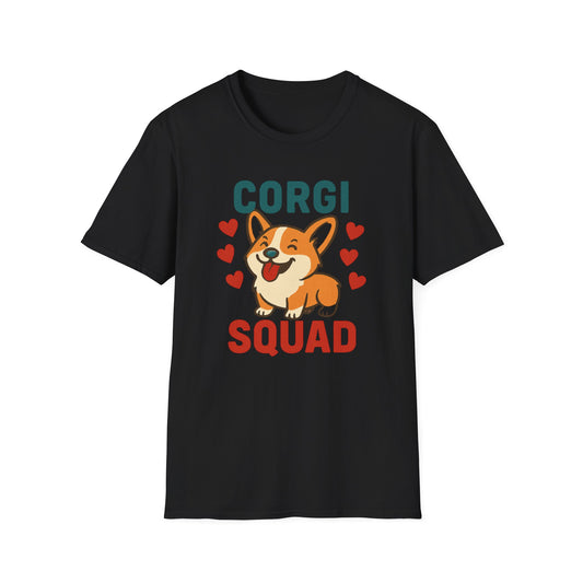 Kawai Corgi Squad T Shirt