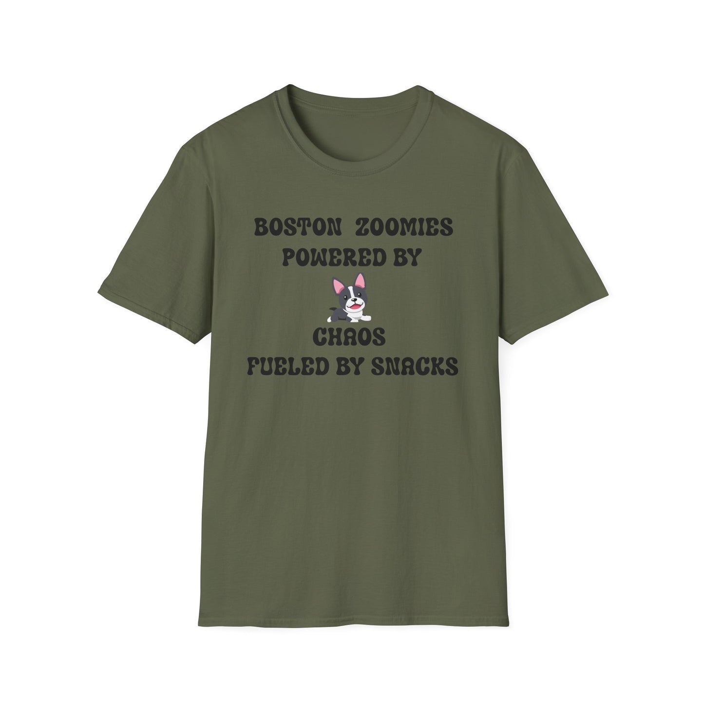 Boston Terrier Zoomies T Shirt