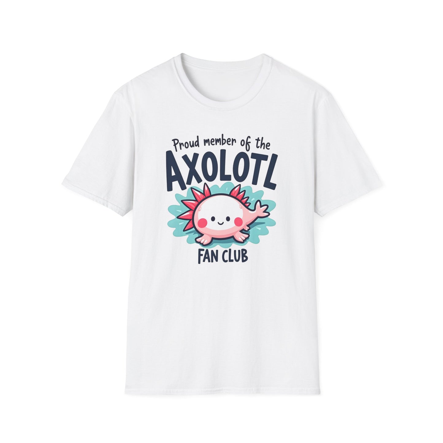 Axolotl Fan Club T Shirt