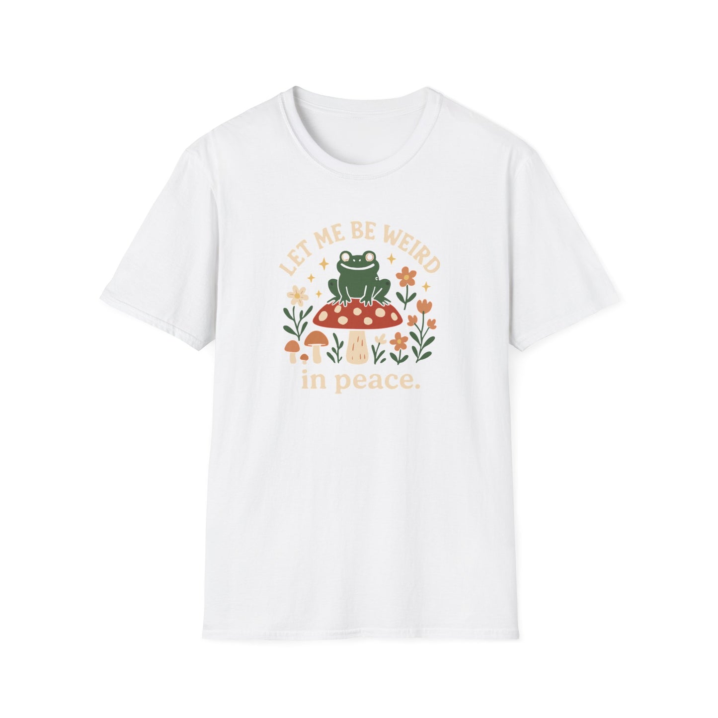 Let Me Be Weird In Peace Frog T Shirt