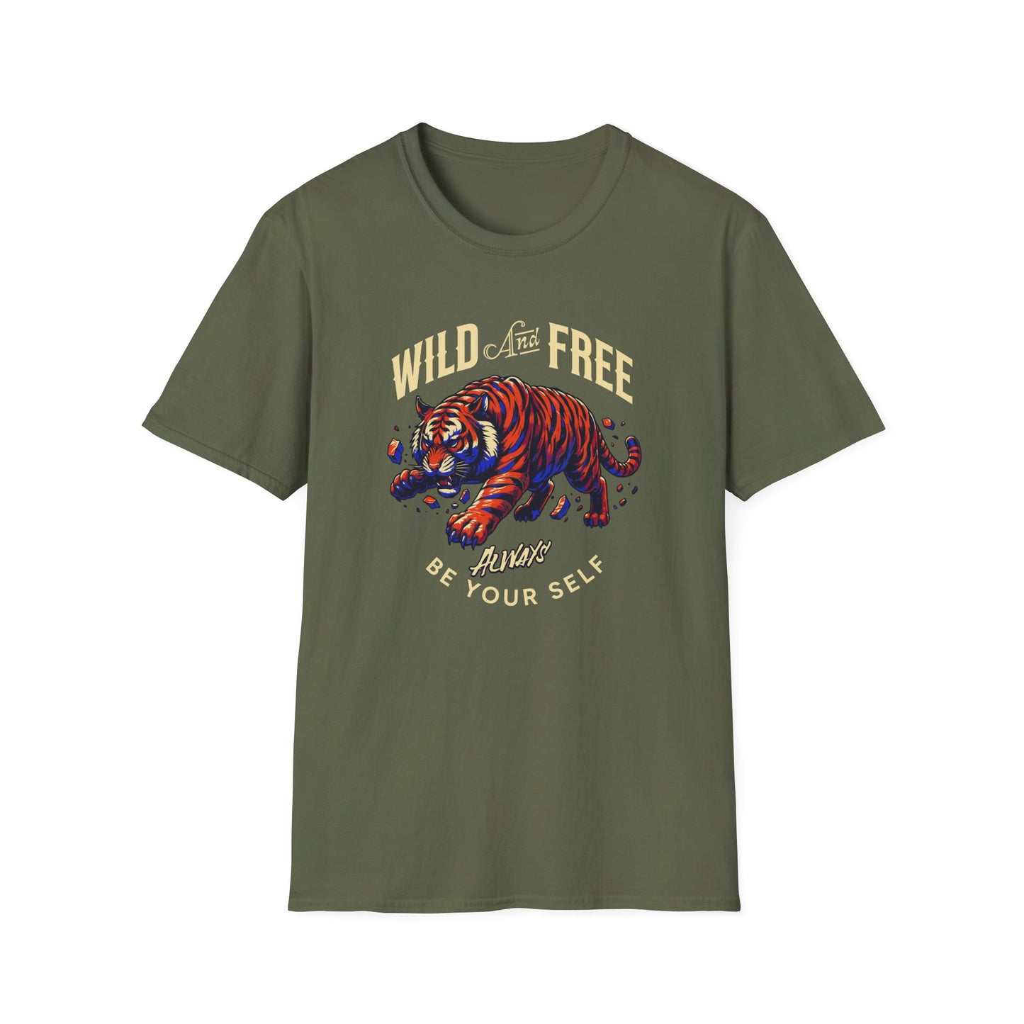 Wild and Free Tiger T-Shirt