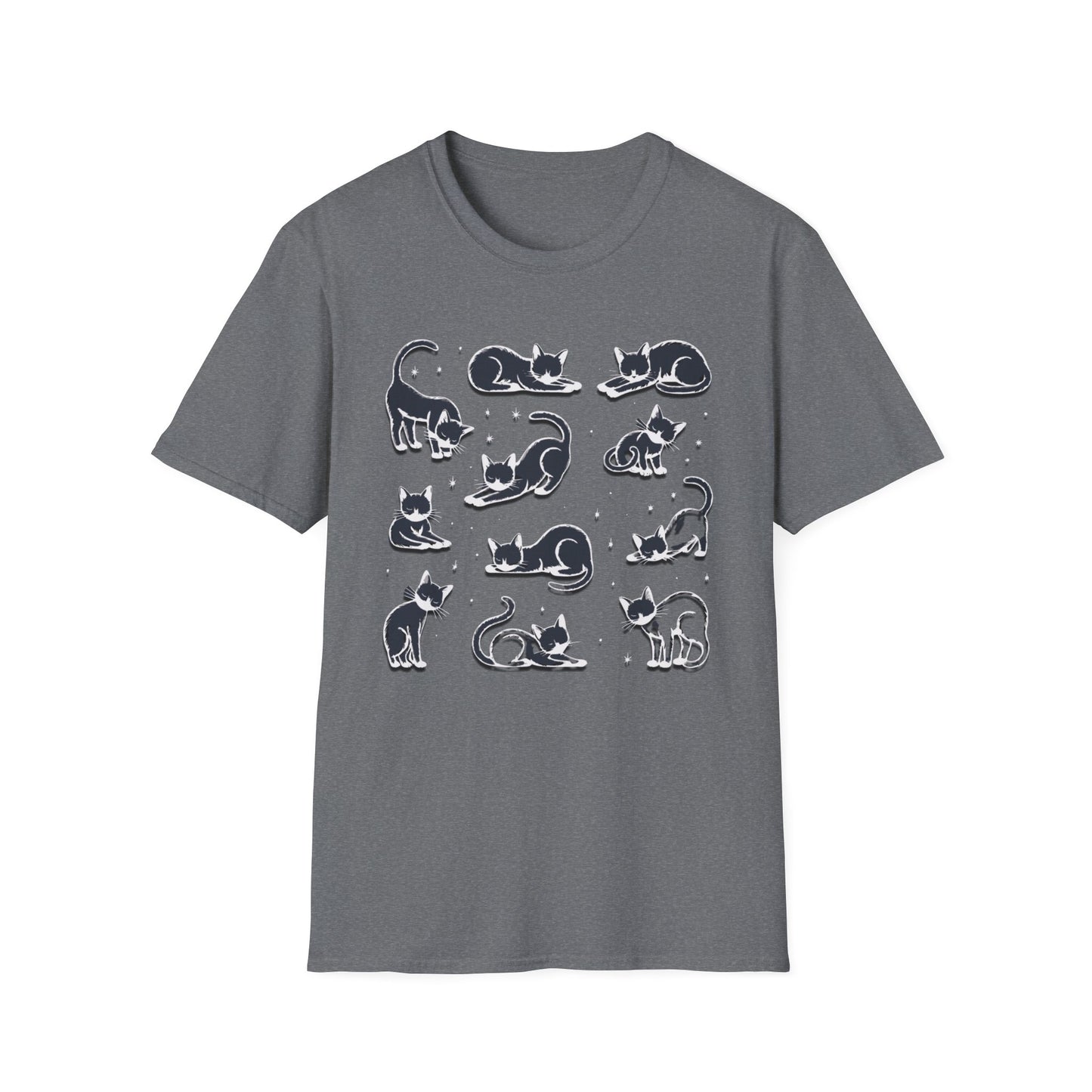 Cats In Playful Postures T Shirt