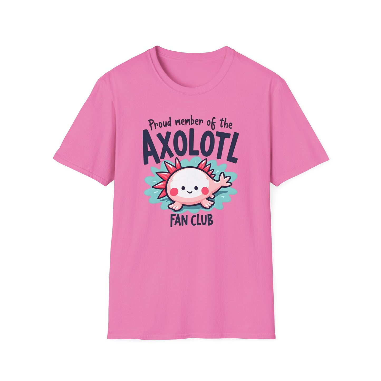 Axolotl Fan Club T Shirt