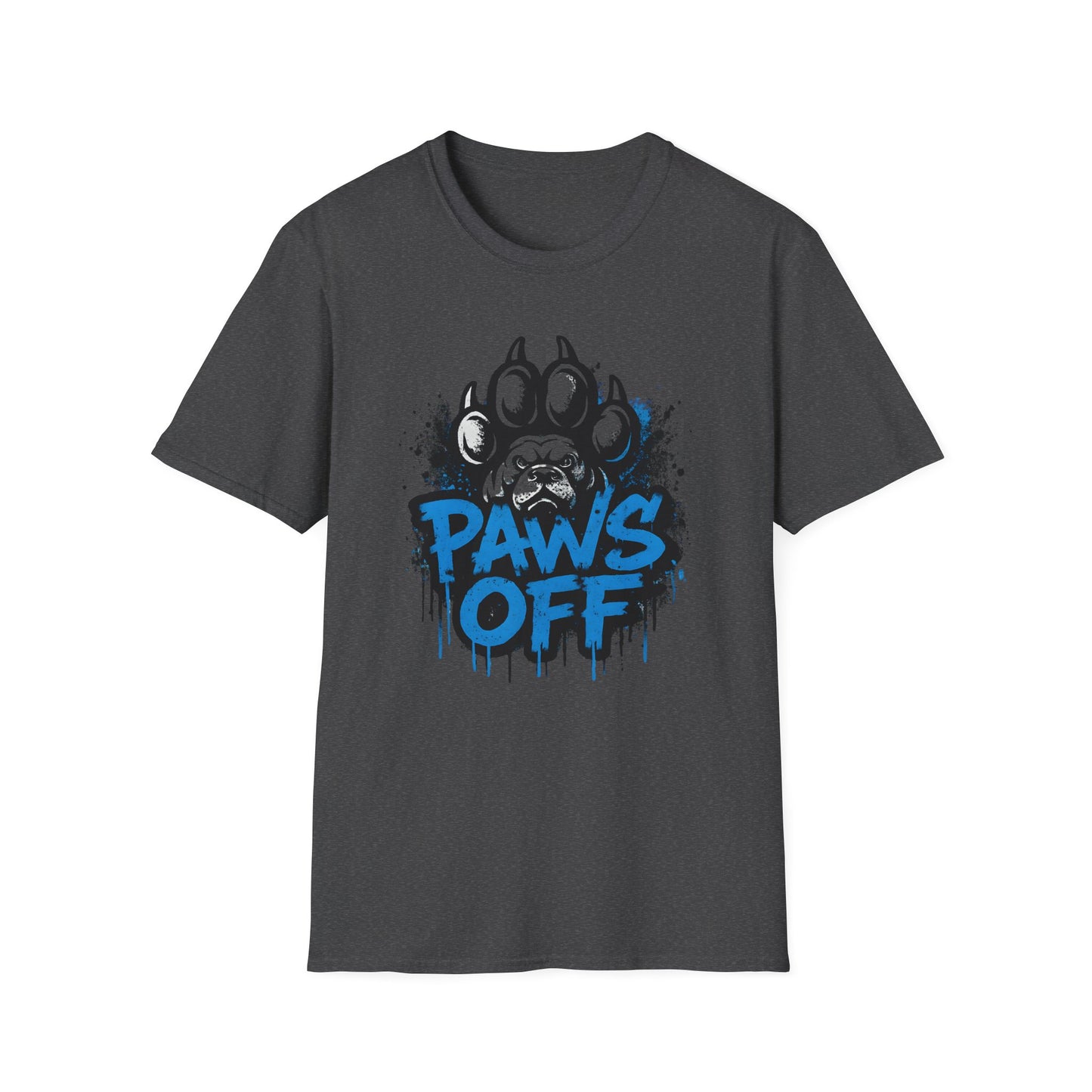 Paws Off Paw Print Gringe T Shirt