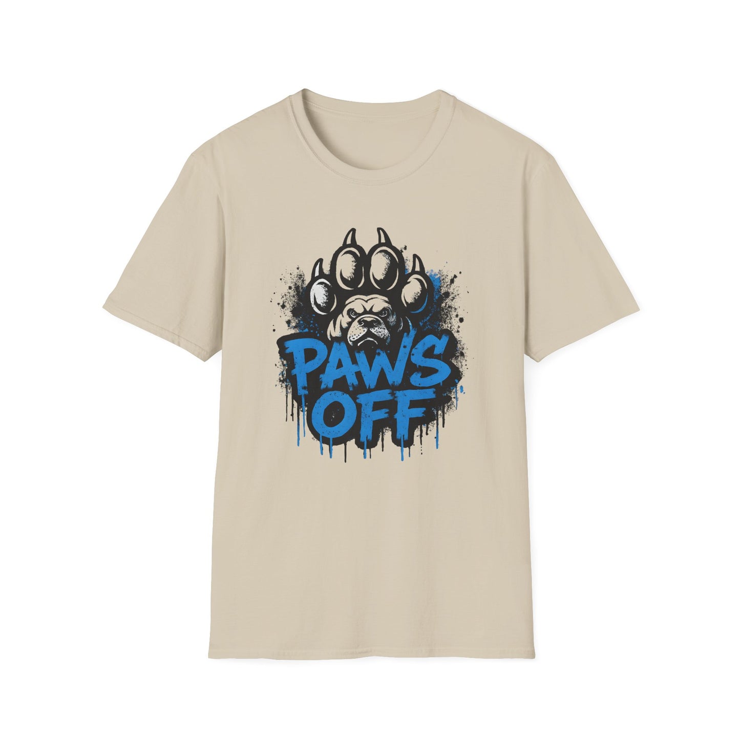 Paws Off Paw Print Gringe T Shirt