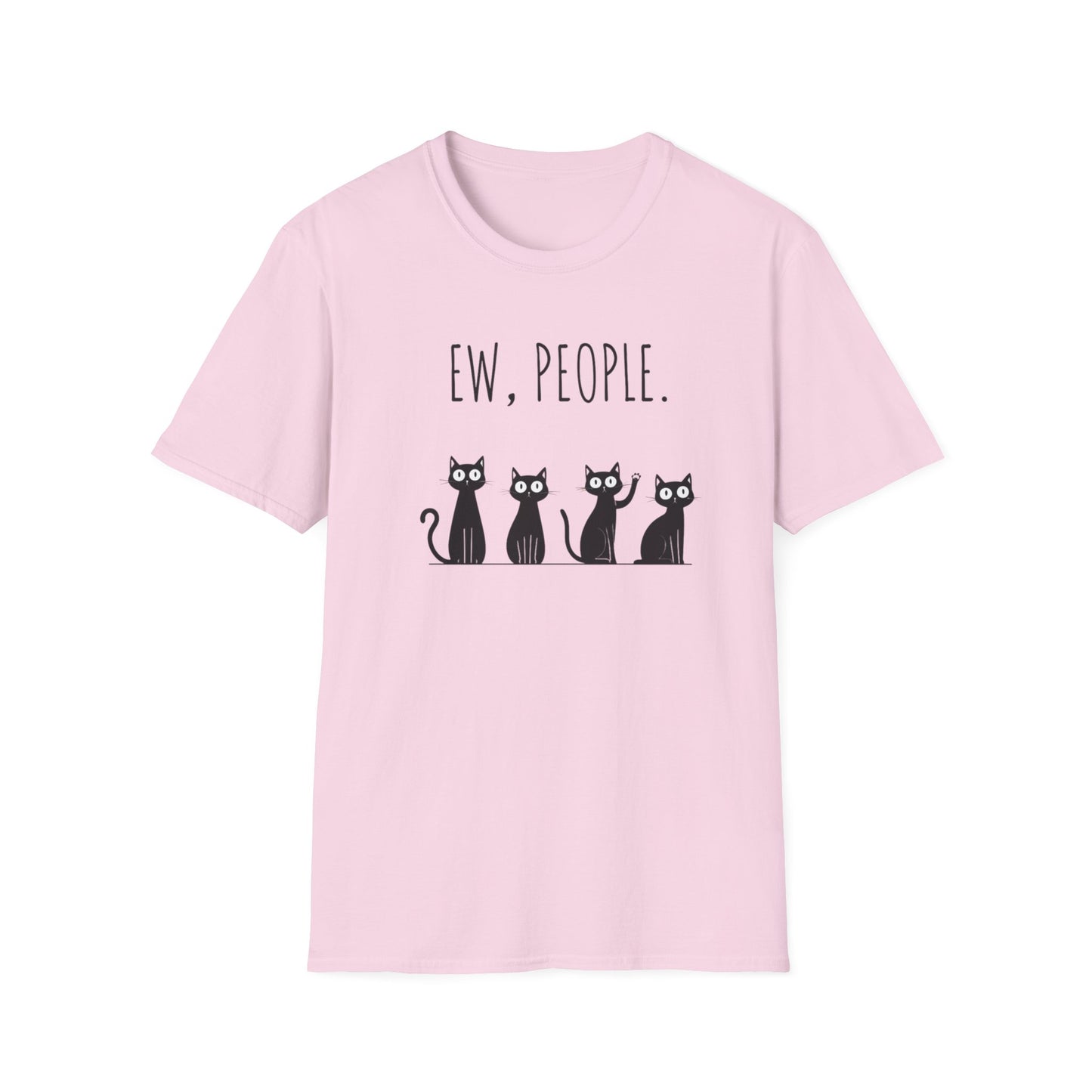 Ew People With Black Cats T Shirt