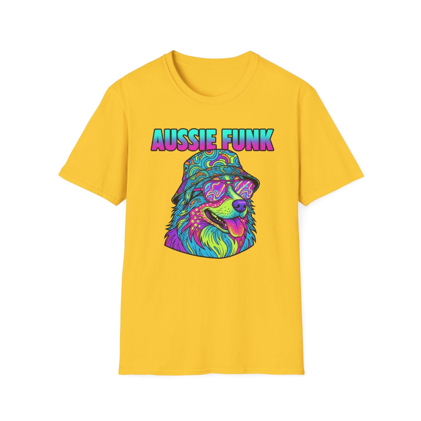 Aussie Funk Psychedelic Colors T Shirt