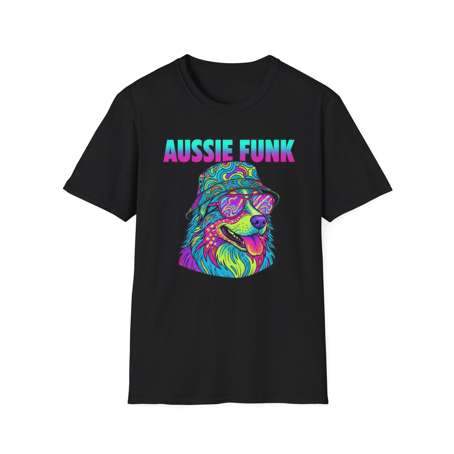 Aussie Funk Psychedelic Colors T Shirt