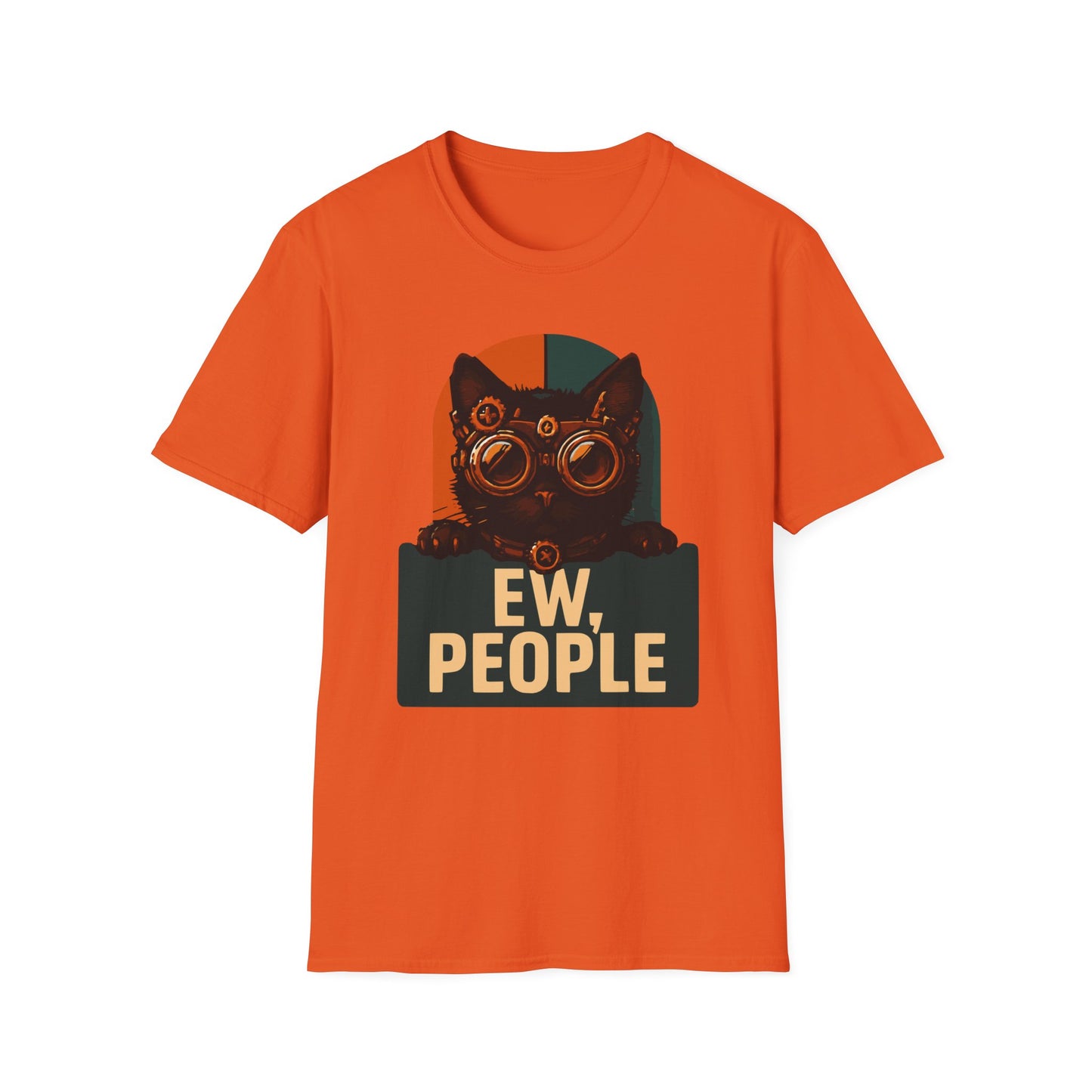 Ew People Steampunk Cat T Shirt