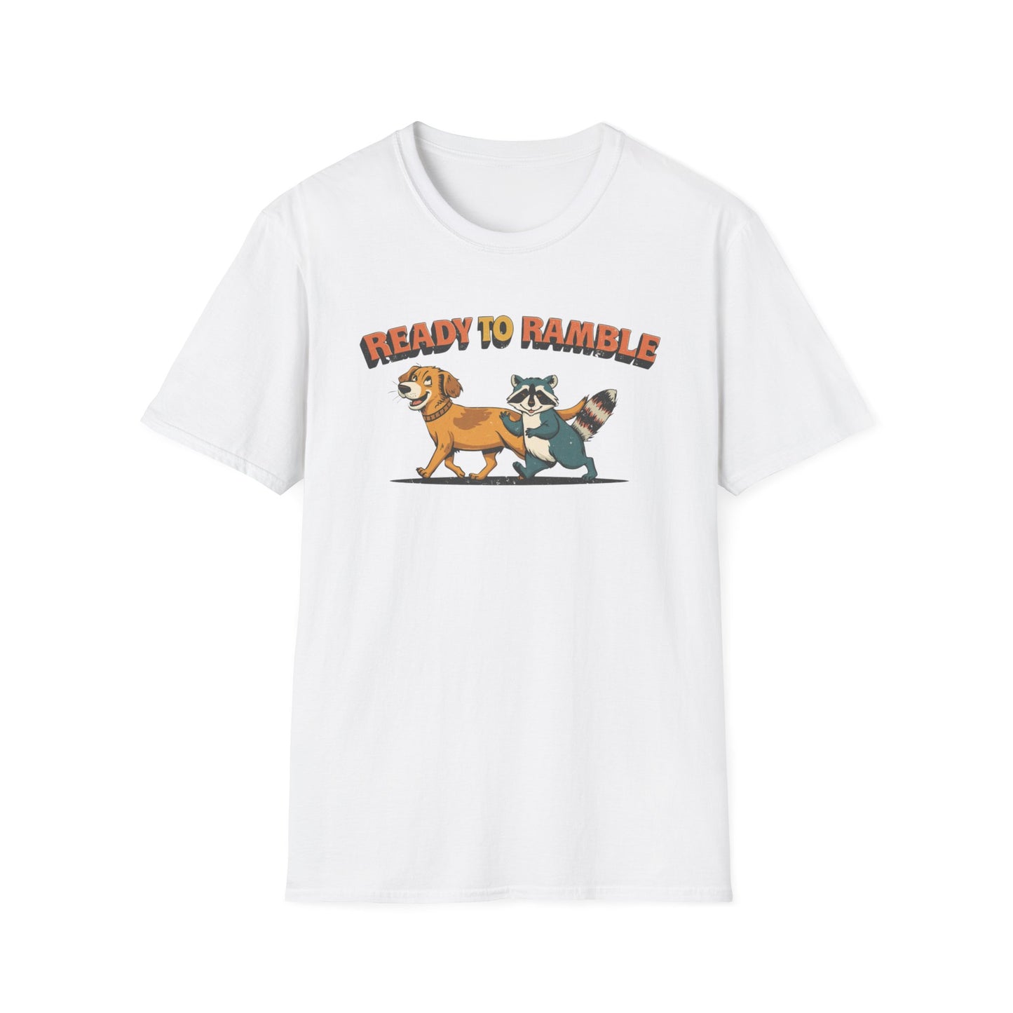 Reay To Ramble Raccoon T Shirt