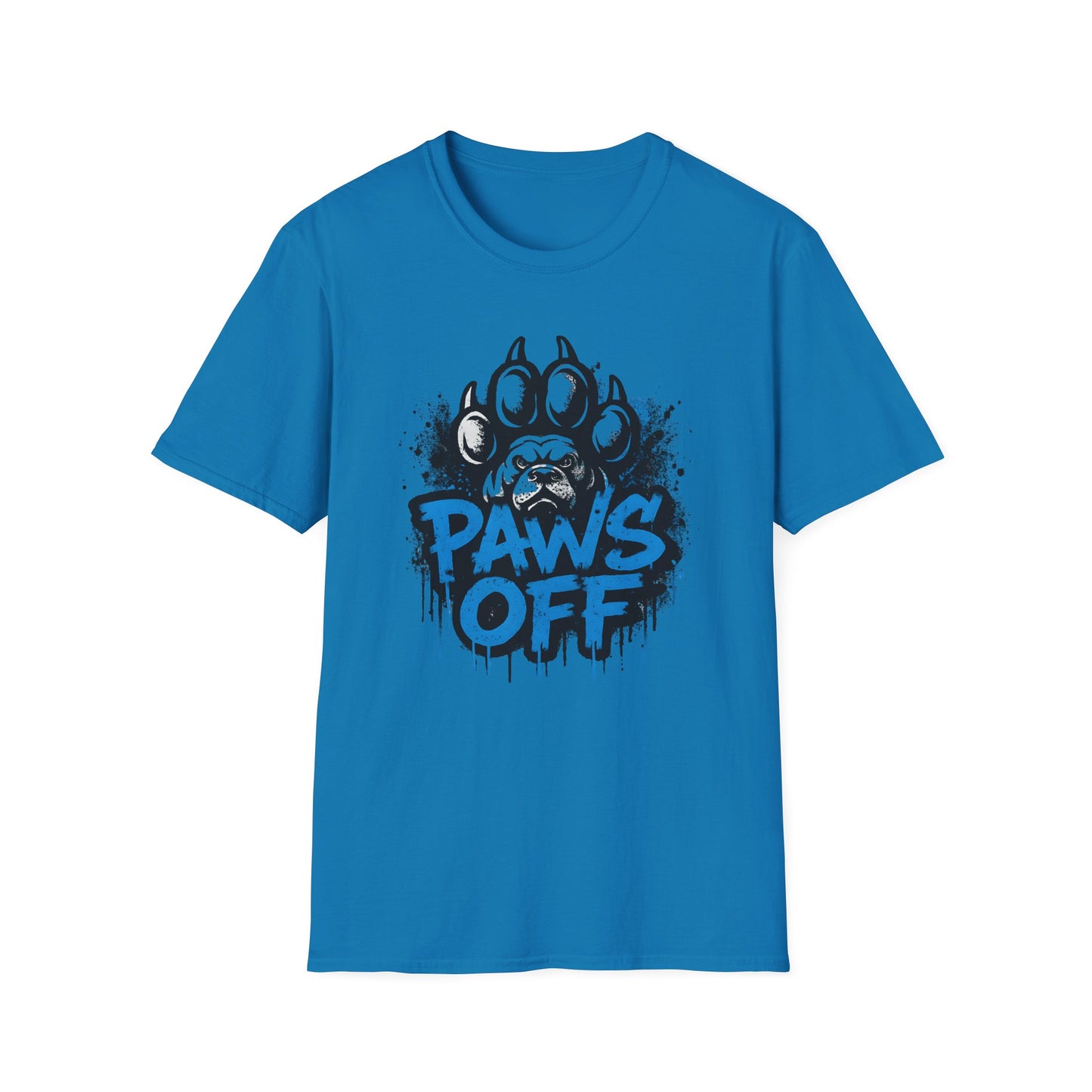 Paws Off Paw Print Gringe T Shirt