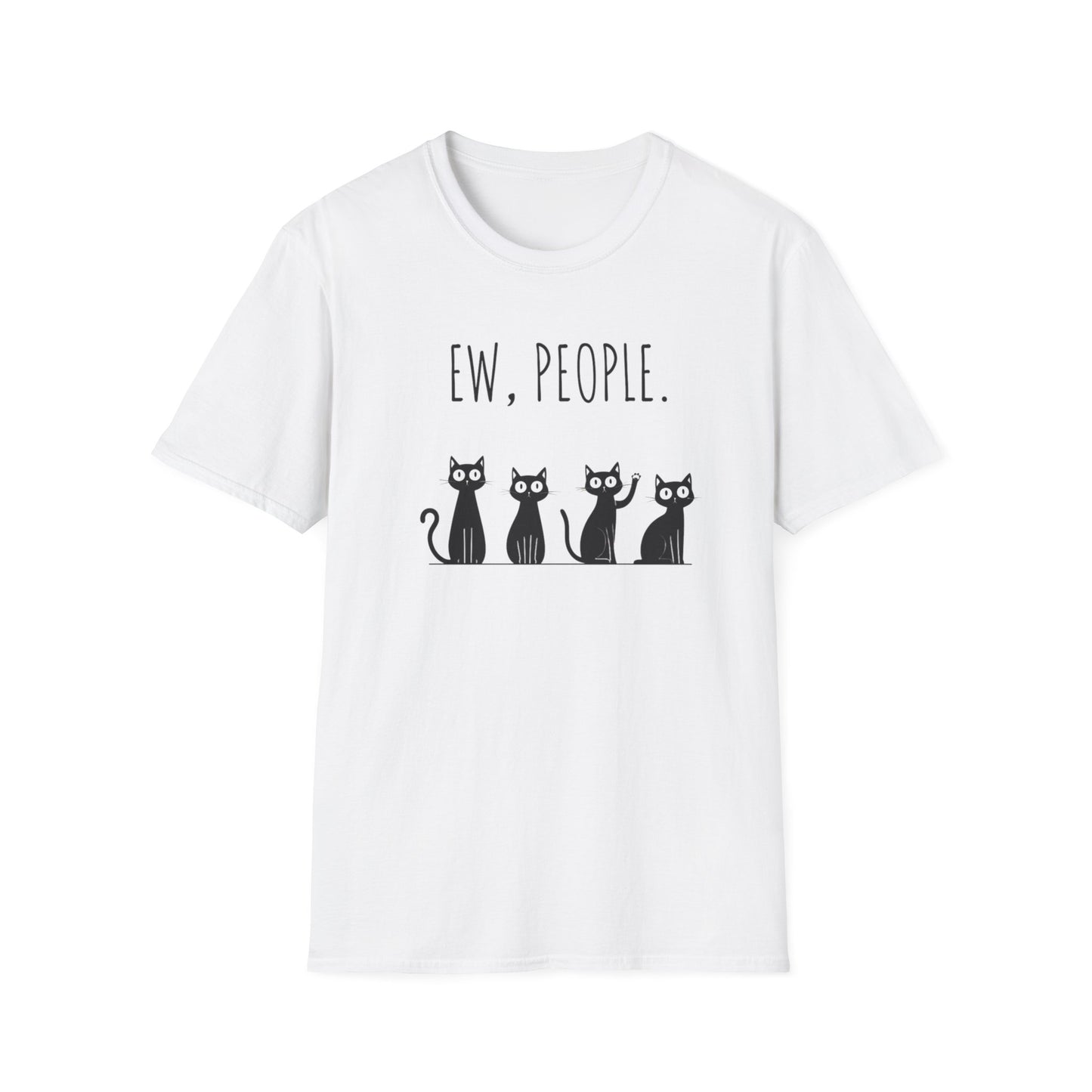 Ew People With Black Cats T Shirt