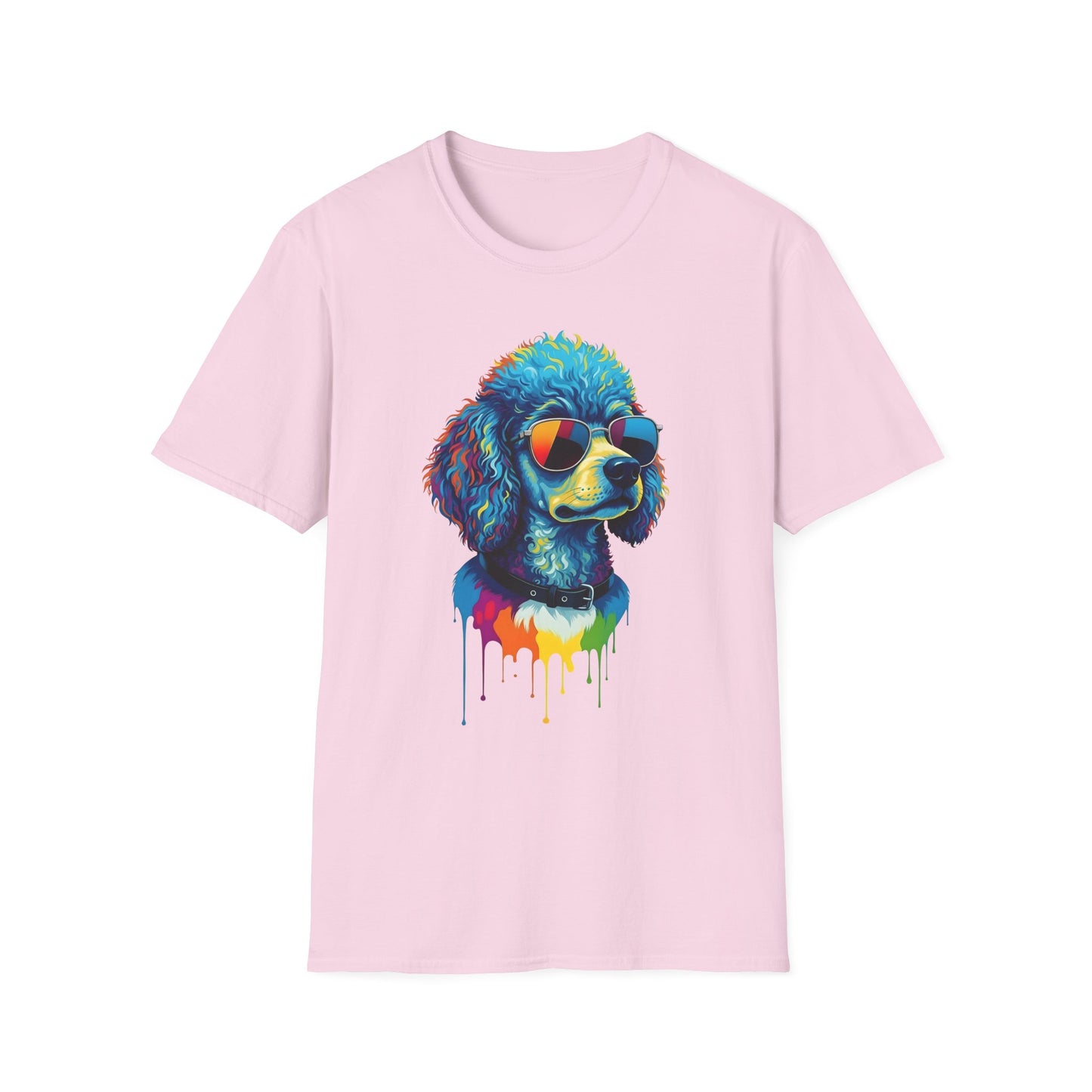 Colorful Poodle T Shirt