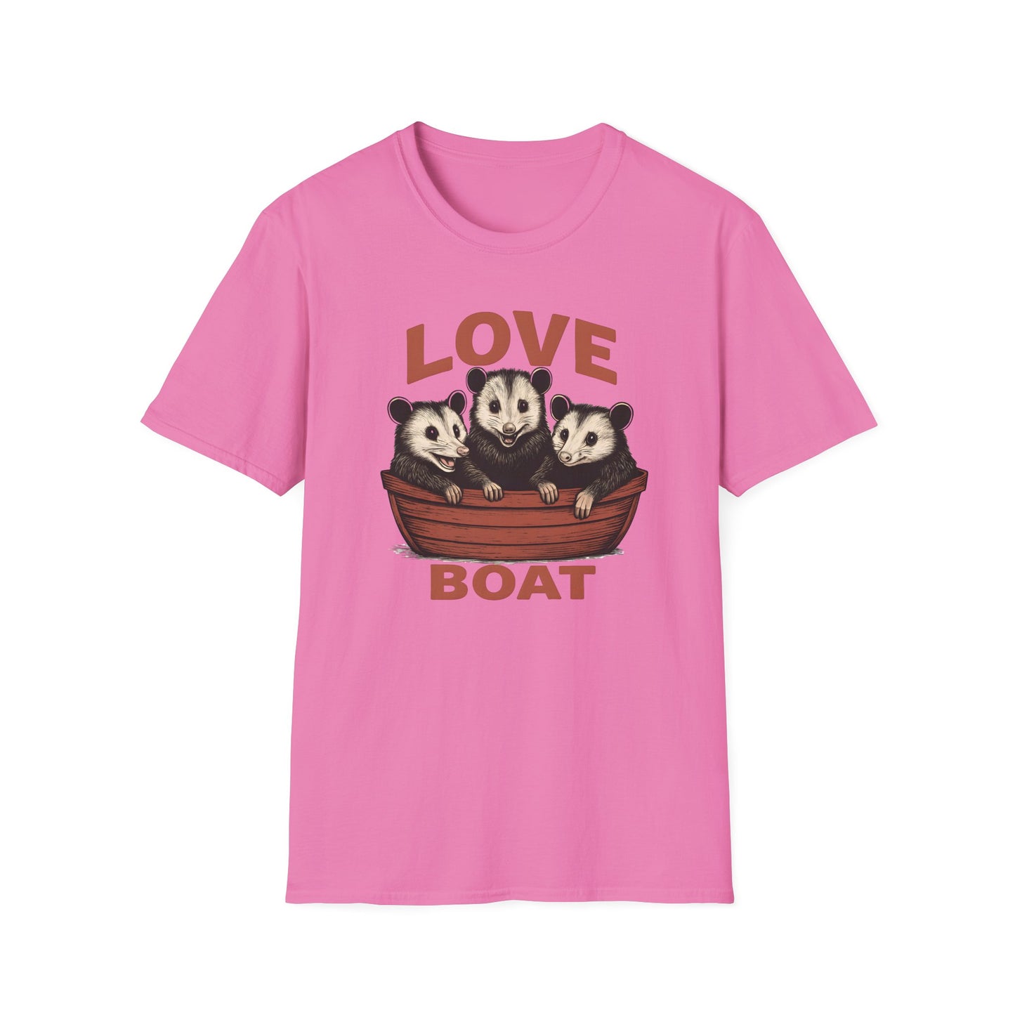 Raccoon  Love Boat T Shirt