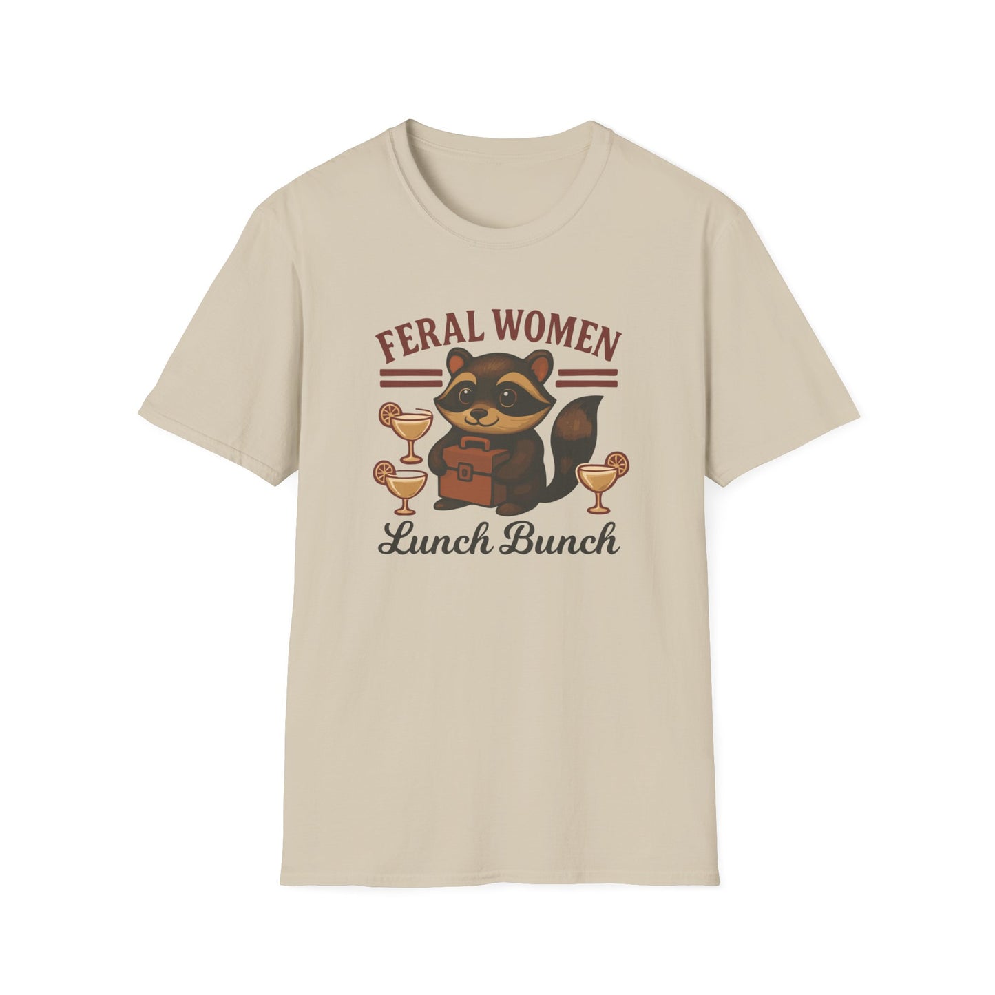 Feral Women Lunch Bunch T Shirt