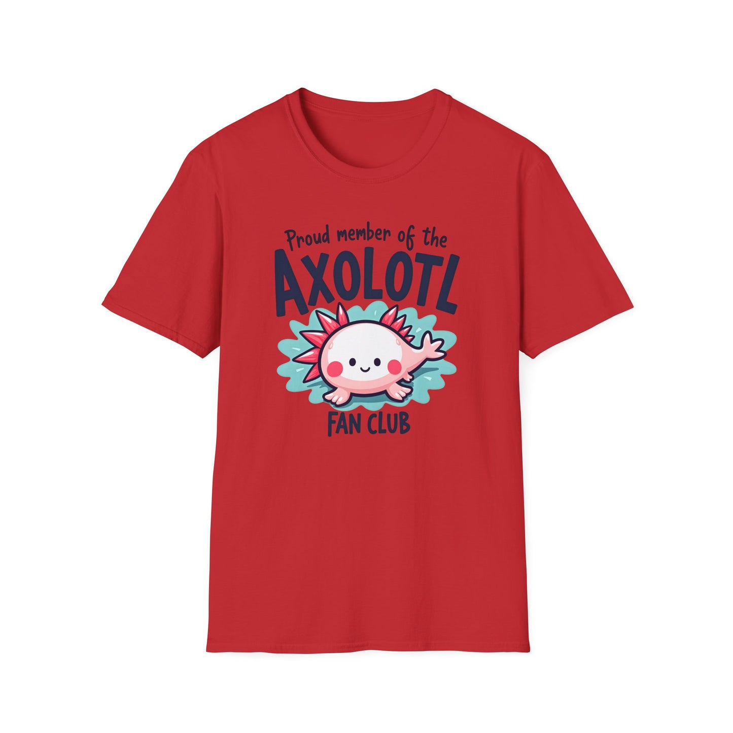 Axolotl Fan Club T Shirt