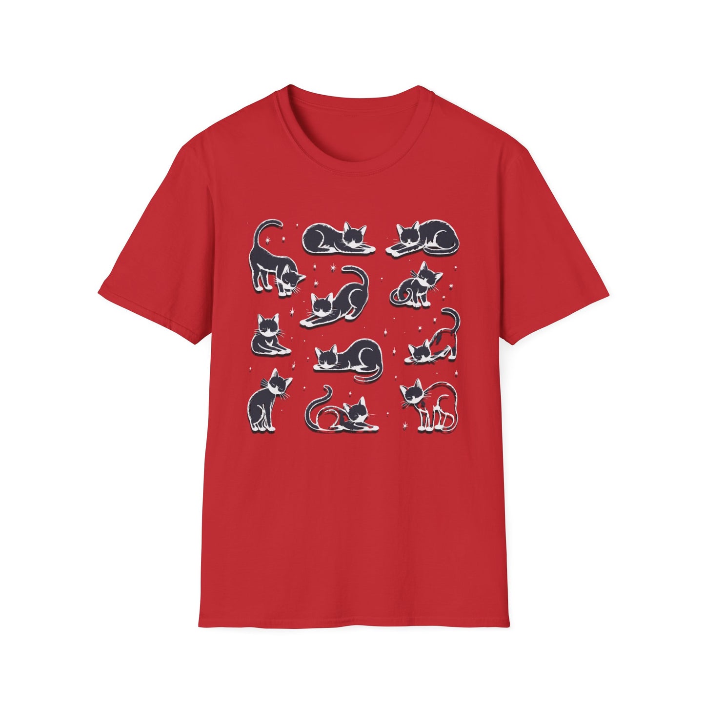 Cats In Playful Postures T Shirt