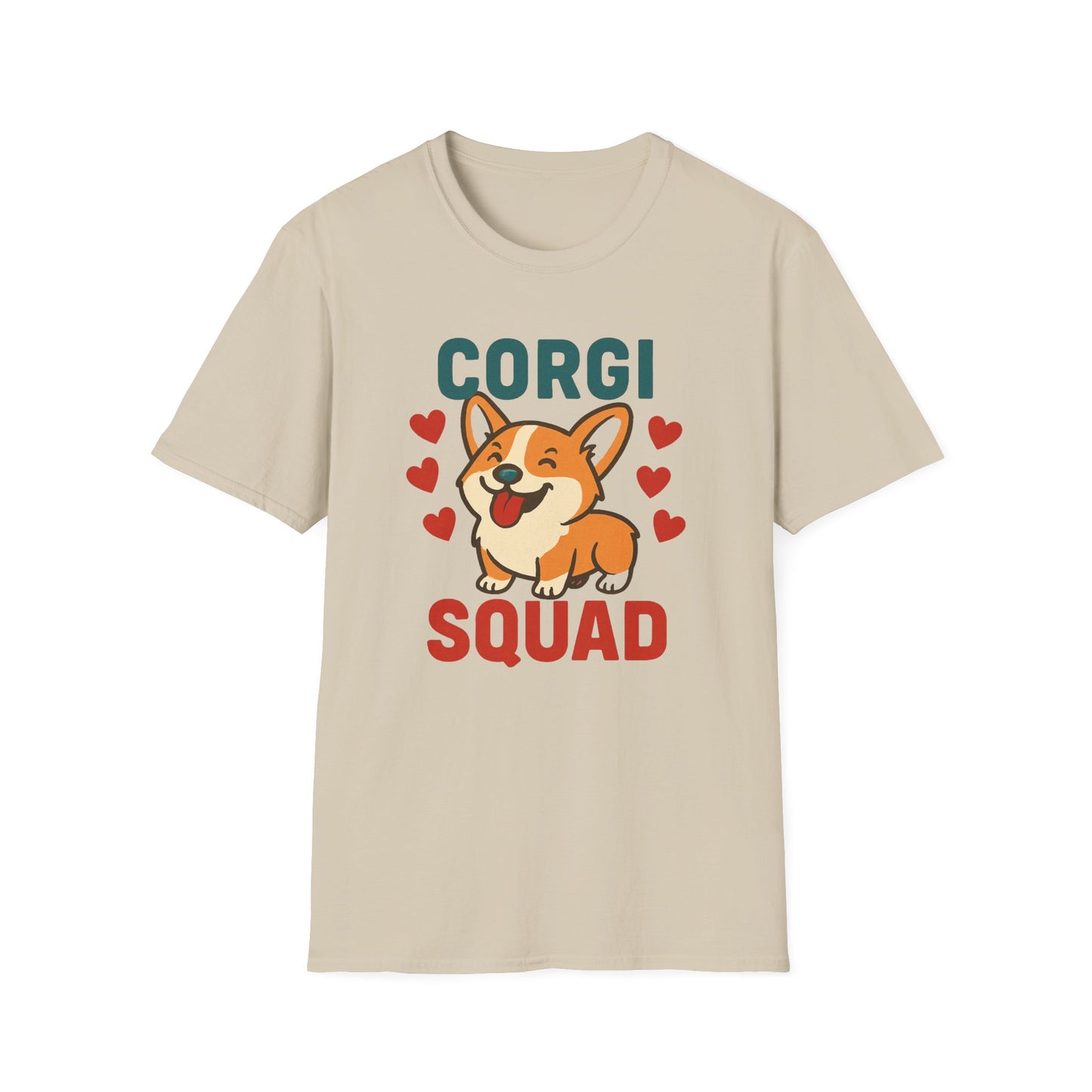 Kawai Corgi Squad T Shirt