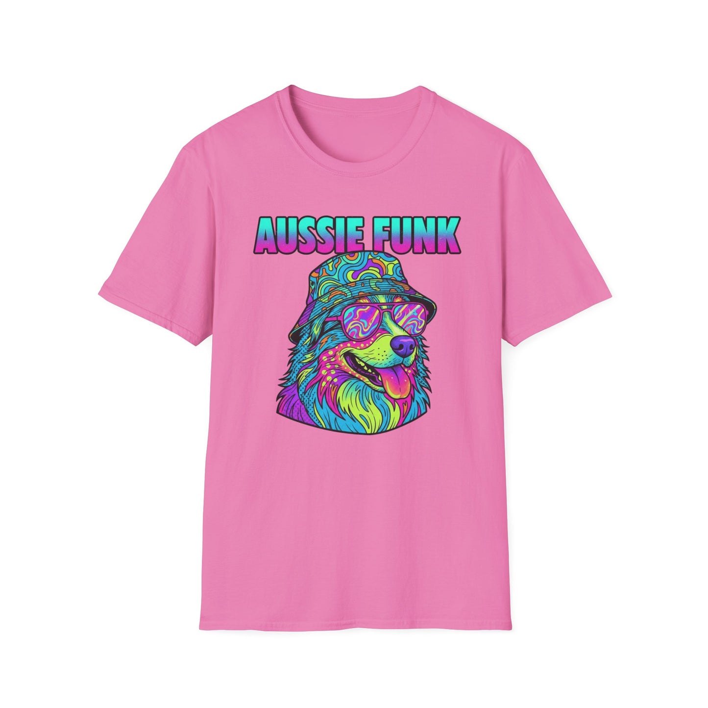 Aussie Funk Psychedelic Colors T Shirt