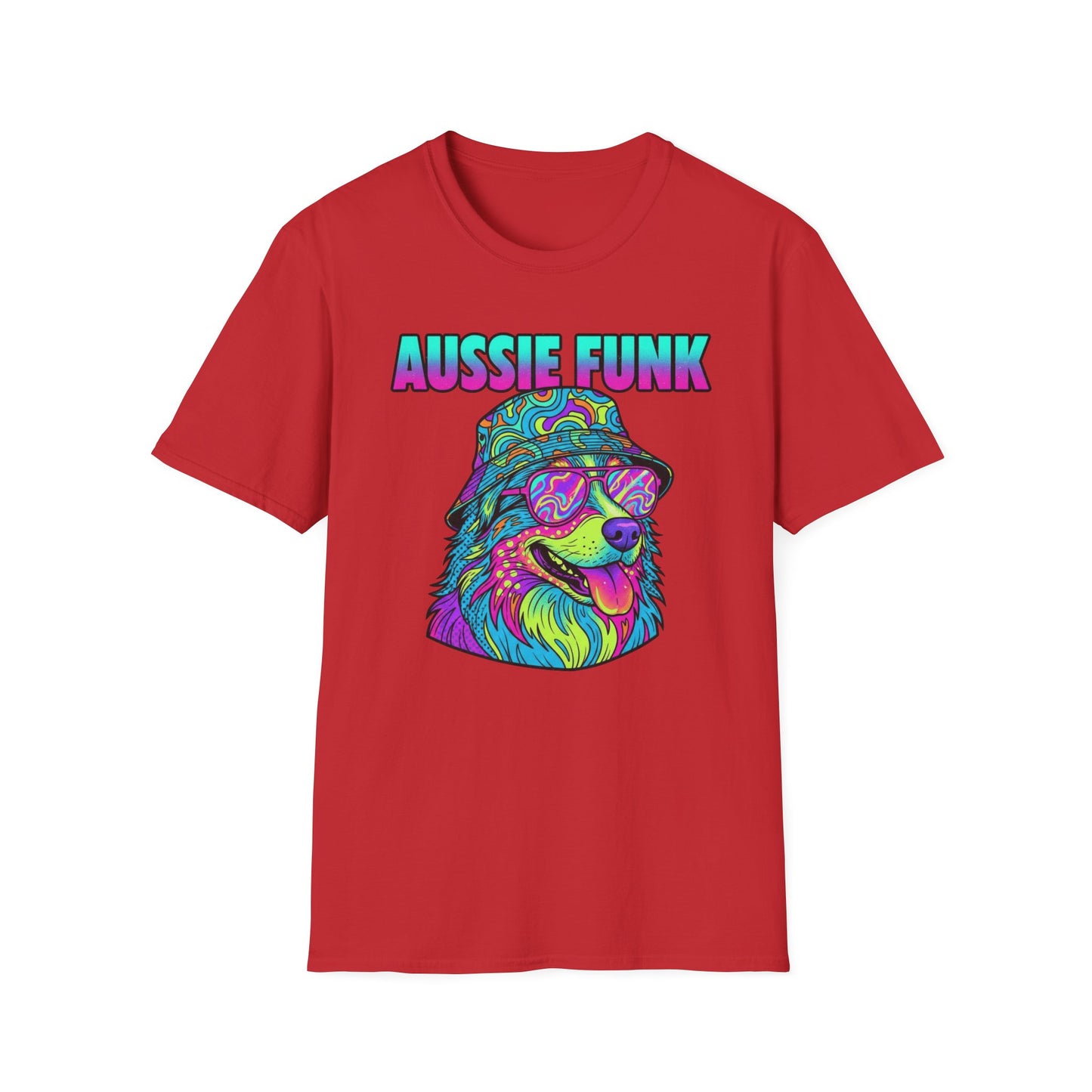 Aussie Funk Psychedelic Colors T Shirt