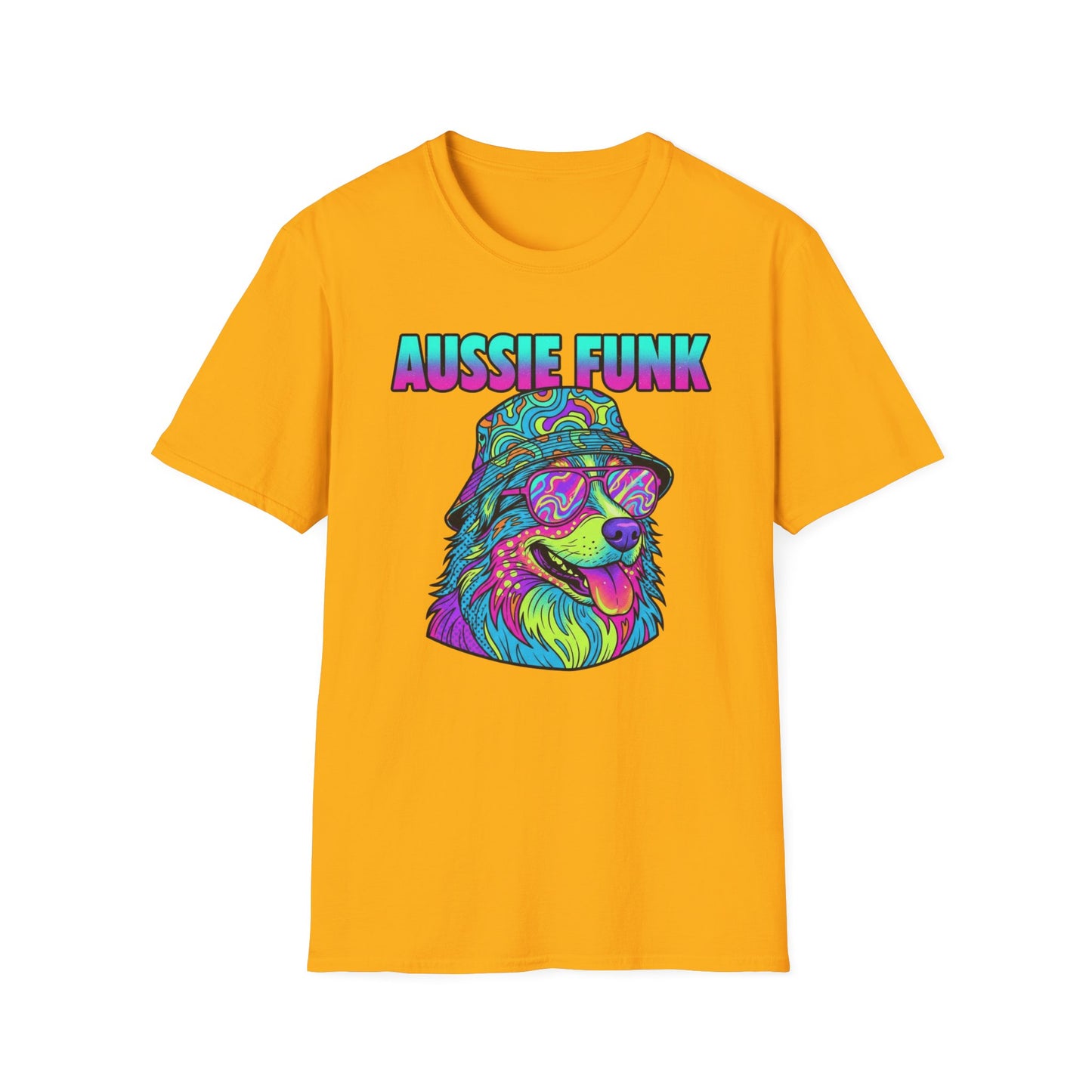 Aussie Funk Psychedelic Colors T Shirt