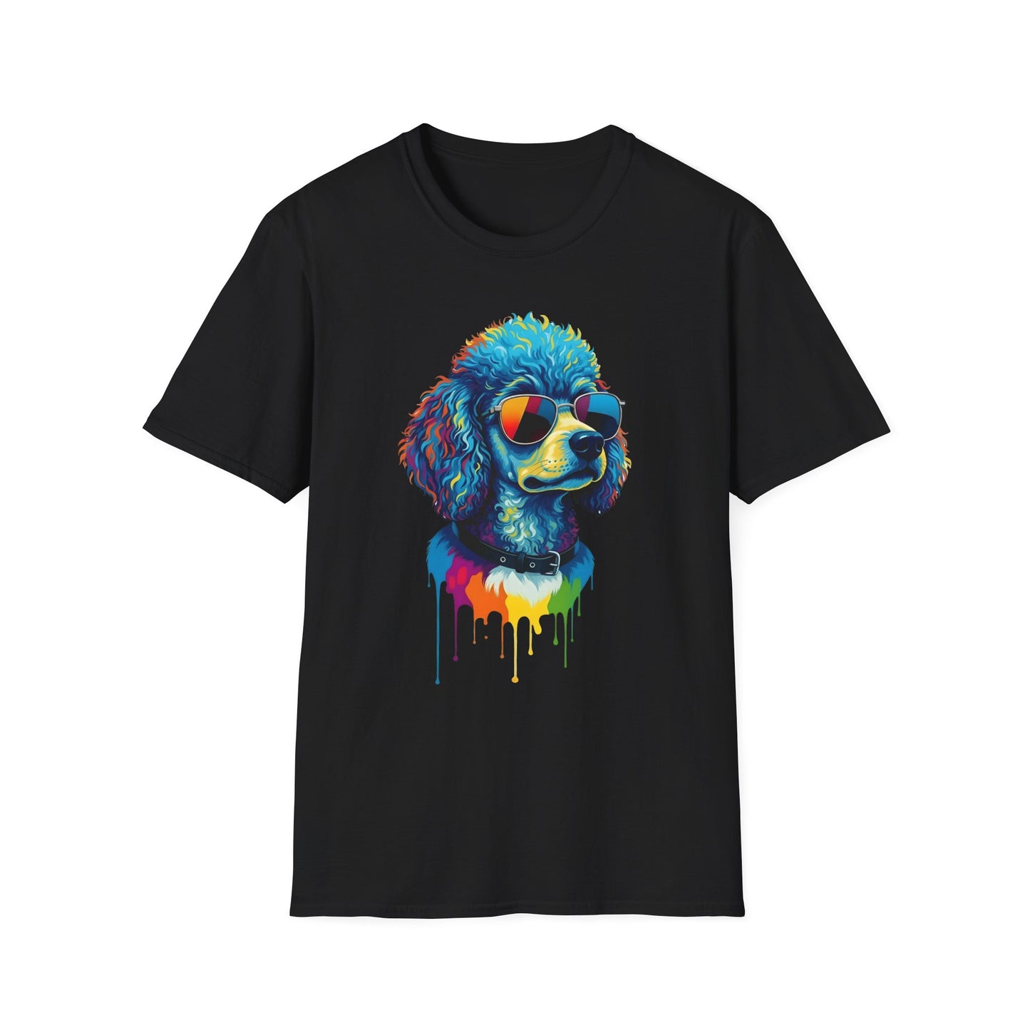 Colorful Poodle T Shirt