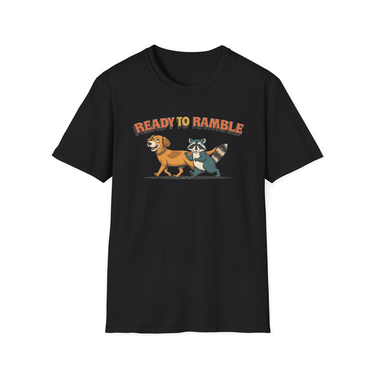 Reay To Ramble Raccoon T Shirt