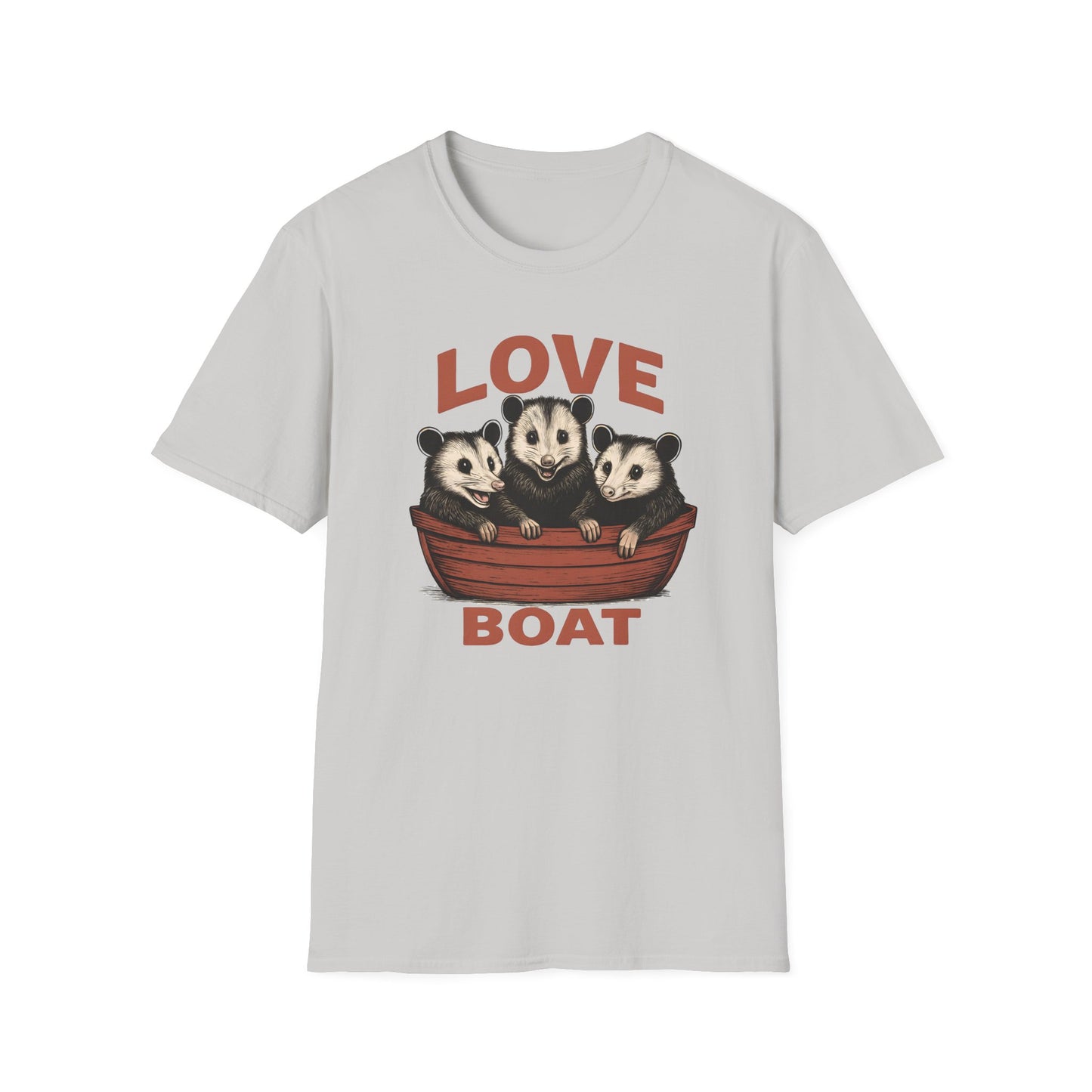 Raccoon  Love Boat T Shirt