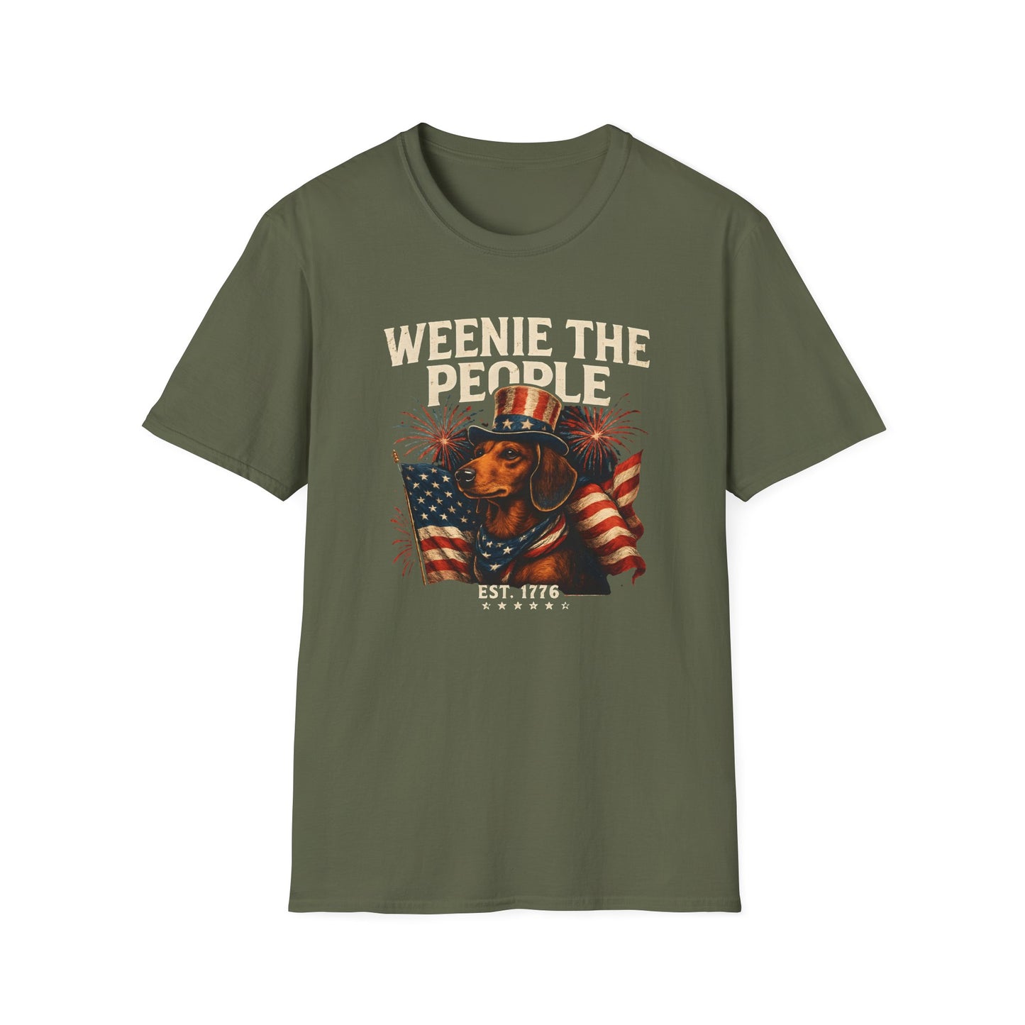 Weenie The People Patriotic T Shirt