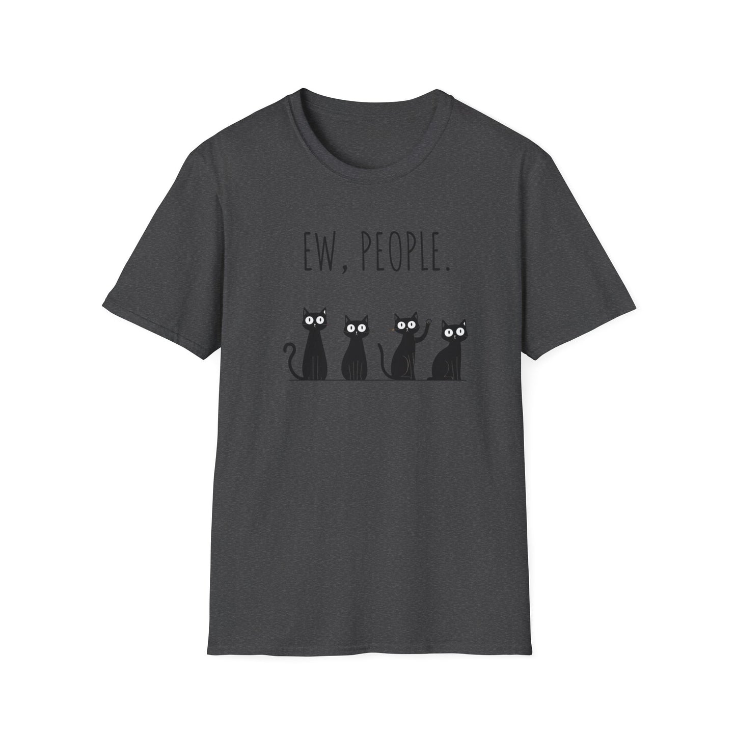 Ew People With Black Cats T Shirt