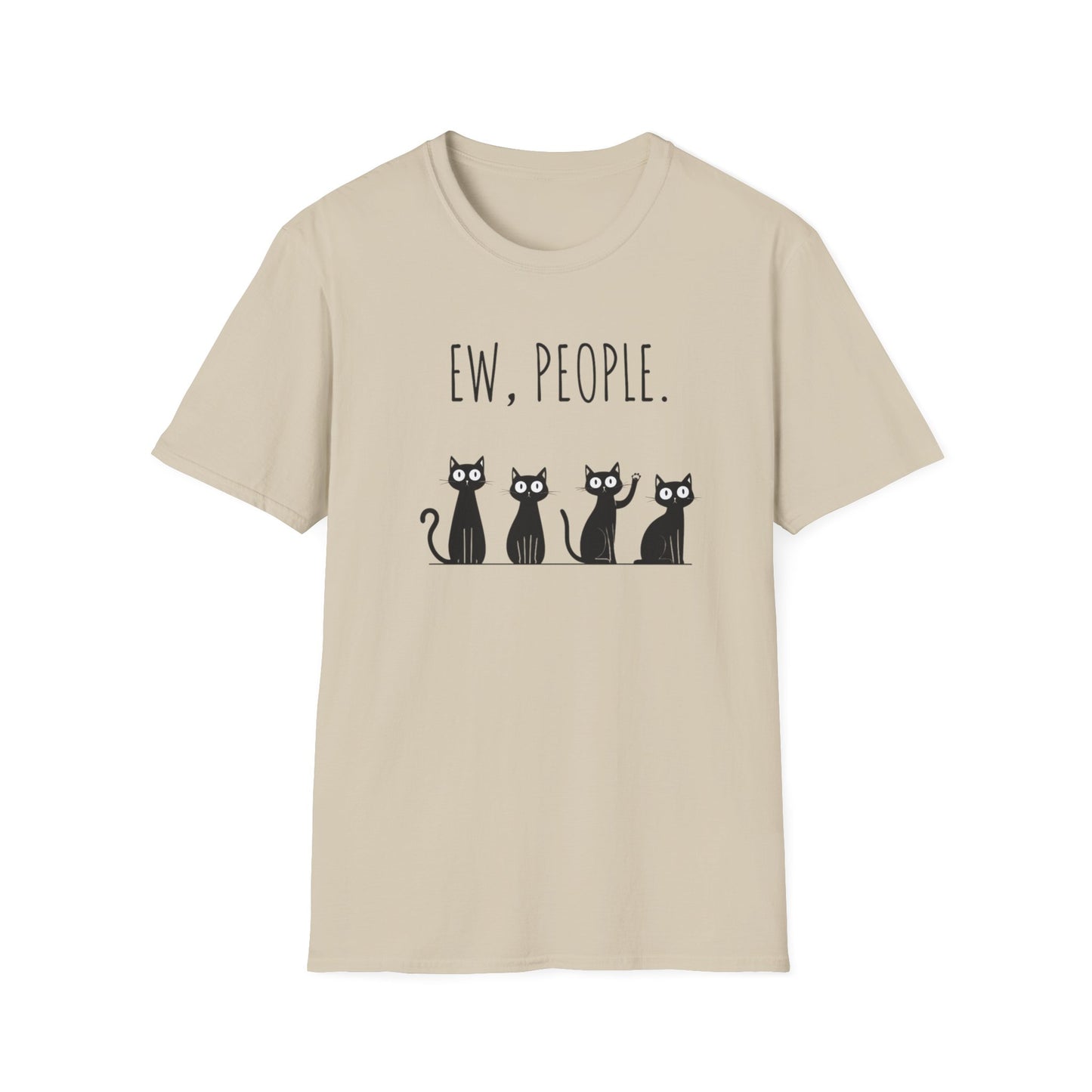 Ew People With Black Cats T Shirt