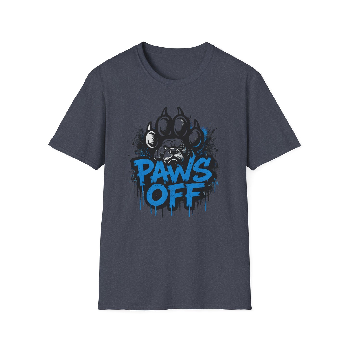 Paws Off Paw Print Gringe T Shirt