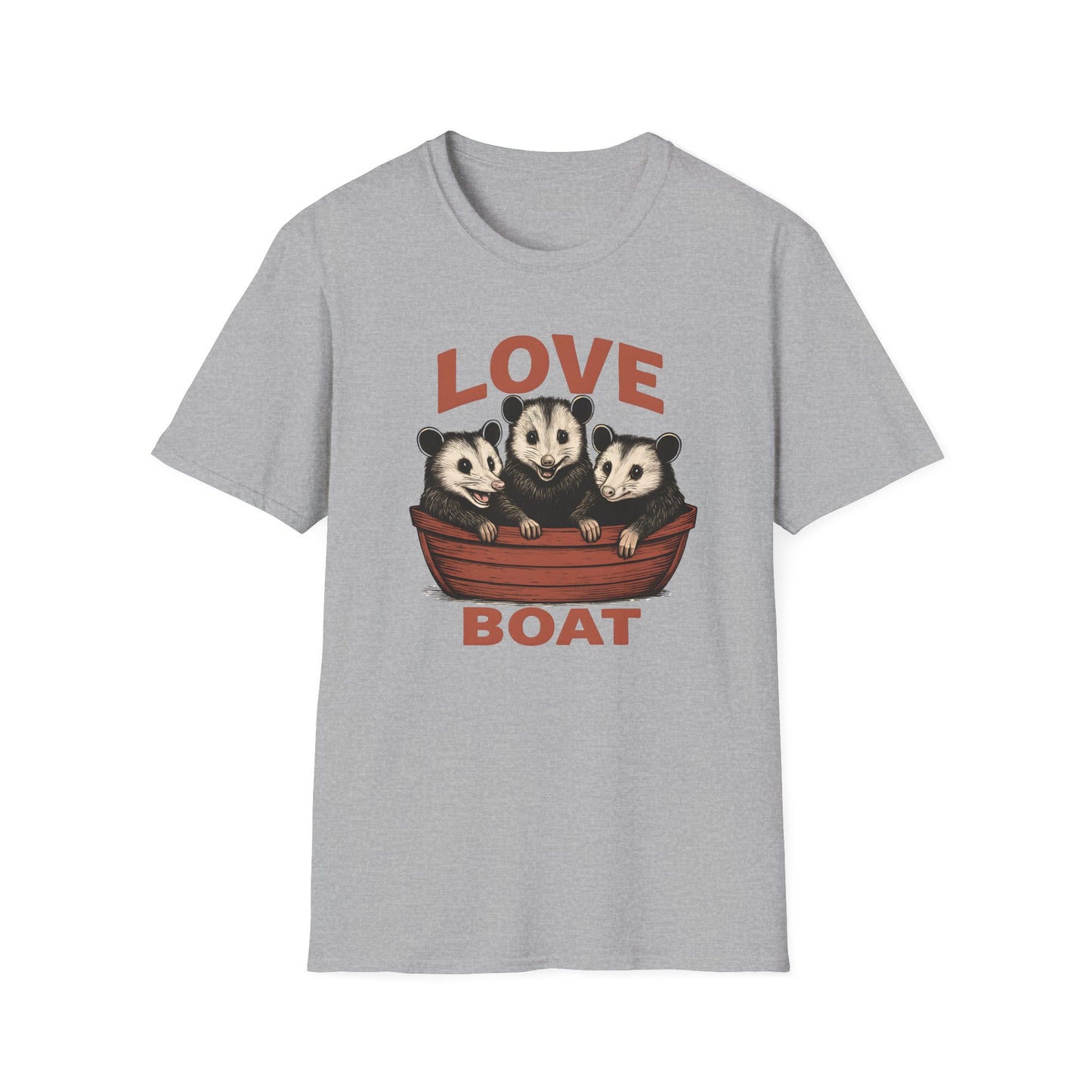 Raccoon  Love Boat T Shirt