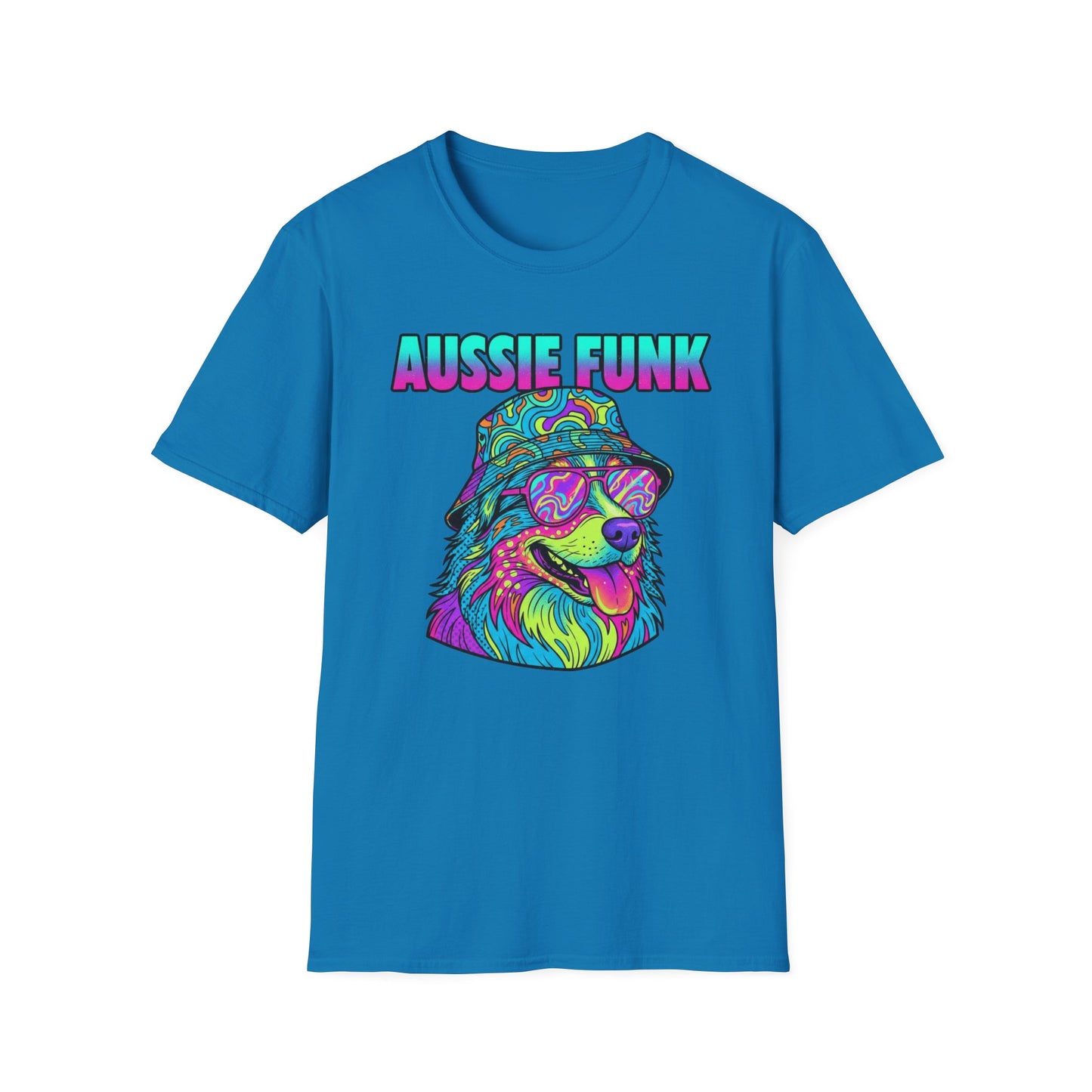 Aussie Funk Psychedelic Colors T Shirt