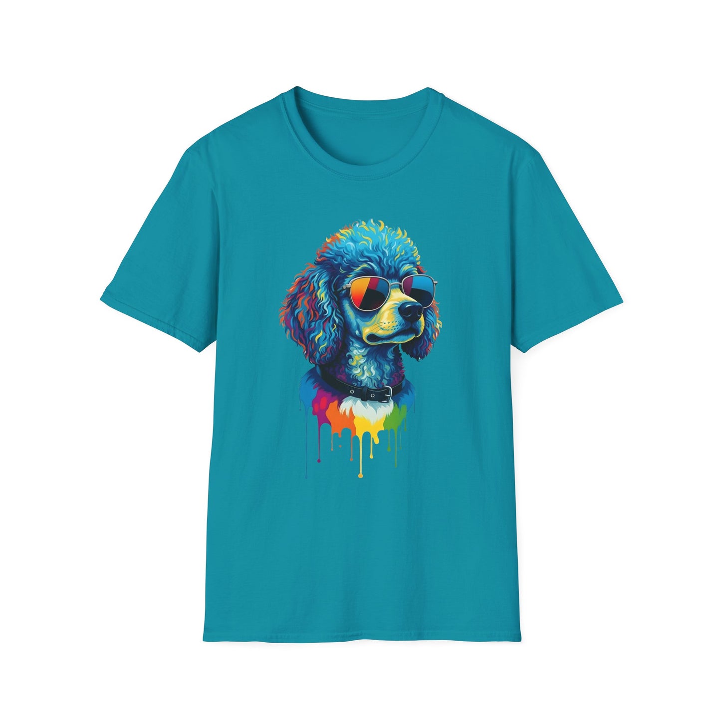 Colorful Poodle T Shirt