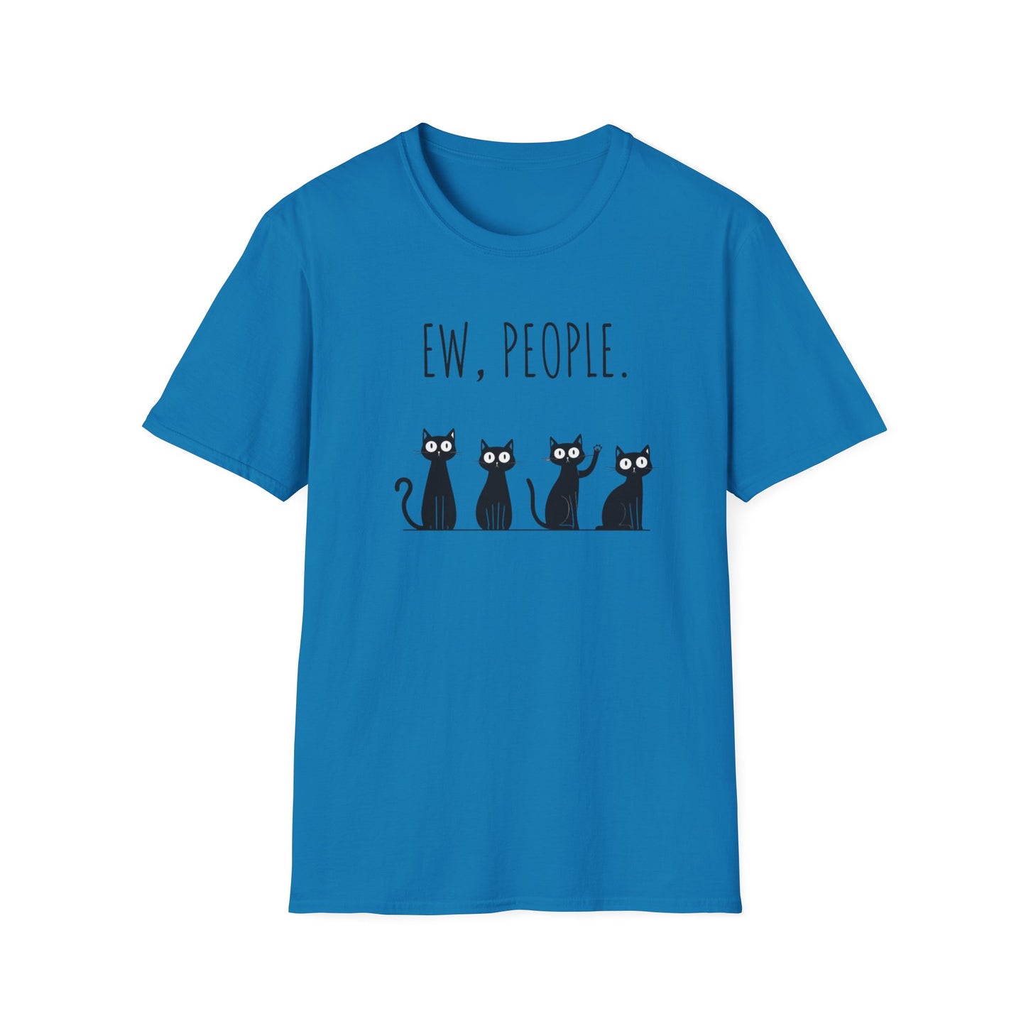 Ew People With Black Cats T Shirt
